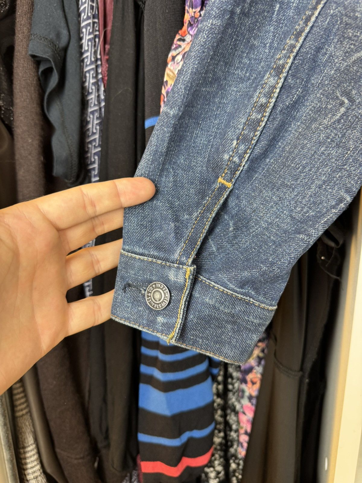 Levi's Levis Positively Superior Womens Denim Jacket Size L / US 10 / IT 46 - 19 Thumbnail