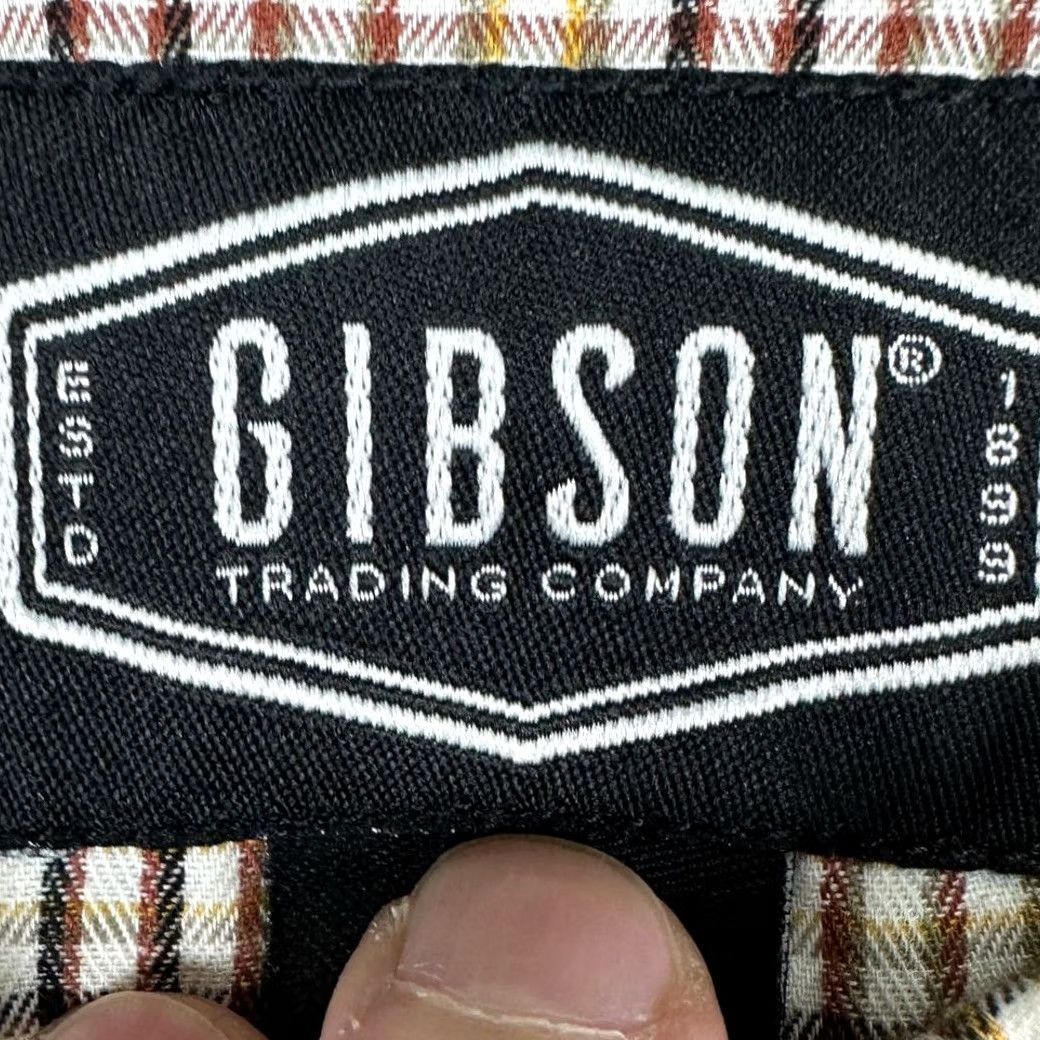 Vintage Gibson Pearl Snap Western Shirt XS? Wait, keep: Gibson Pearl Snap Western Shirt Adult XL Multi Plaid Flap Pockets Button Up Mens Size US XL / EU 56 / 4 - 5 Thumbnail