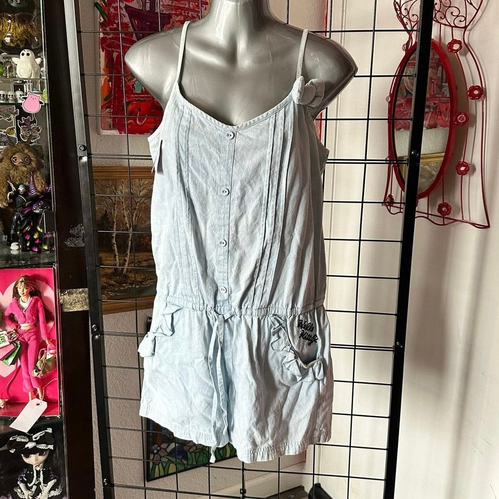 Other sanrio ki la ra hello kitty denim blue romper Size 28" / US 6 / IT 42 - 1 Thumbnail