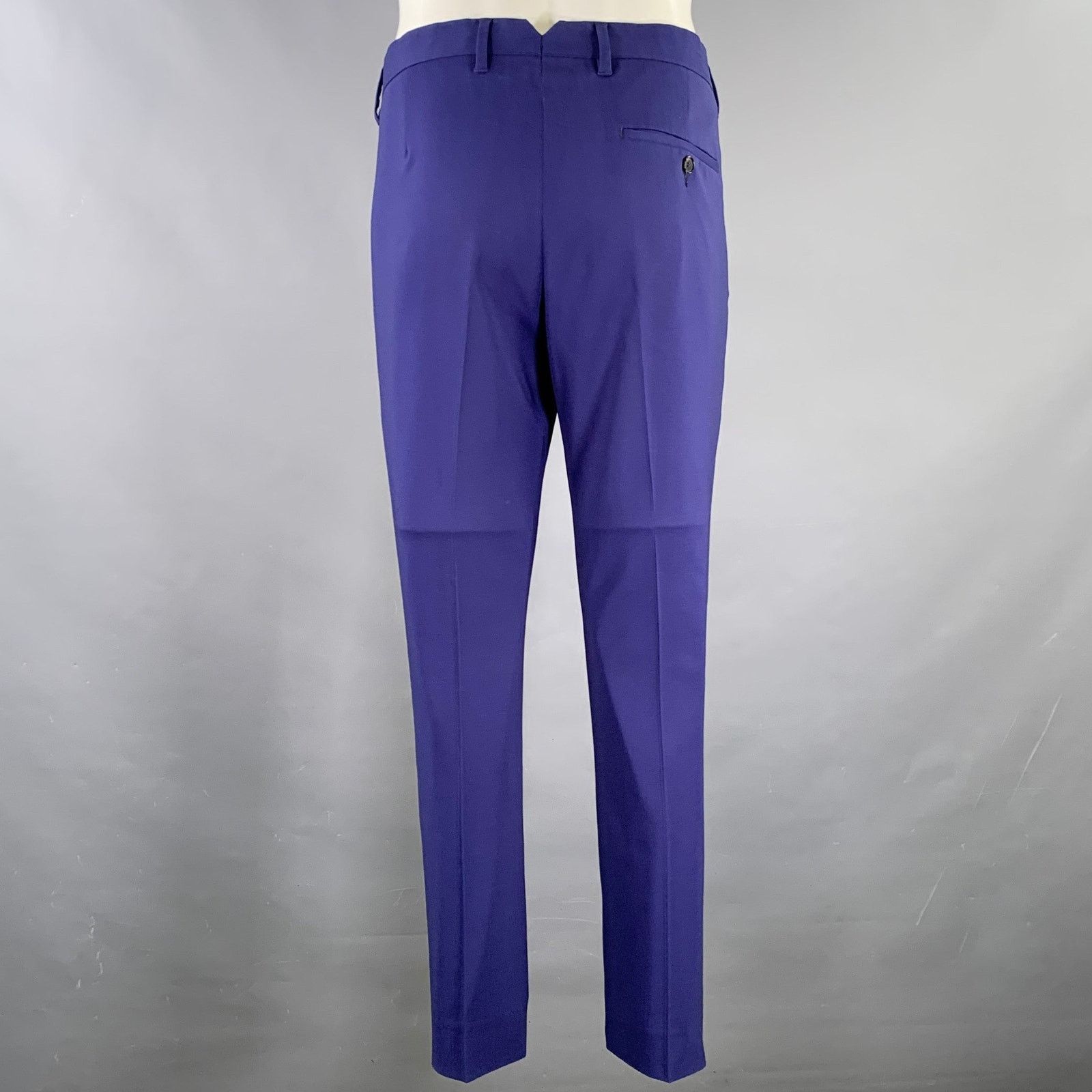 Acne Studios ACNE STUDIOS Size 36 Blue Wool Blend Notch Lapel Suit Size 36R - 5 Thumbnail