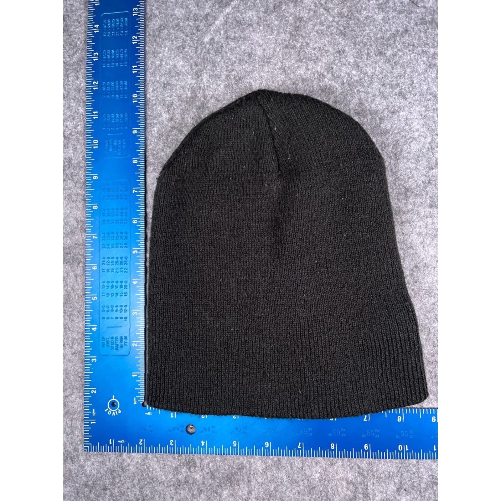 Walmart Unbranded Black Knit Beanie Ski Hat One Size - Lightweight Outdoor Casual Mens Size ONE SIZE - 3 Thumbnail