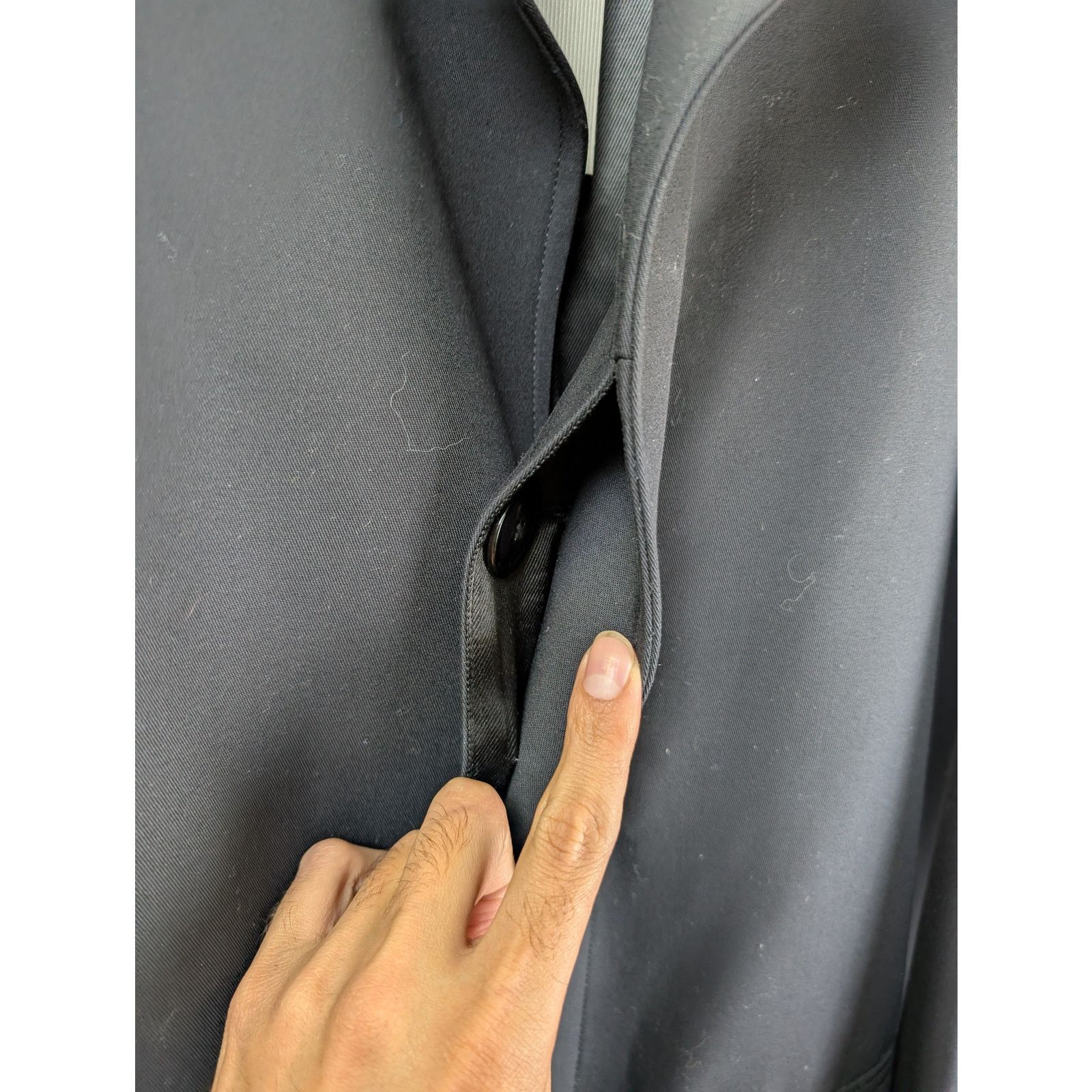 Tom Ford o1rshd1 Trench Overcoat Coat in Black Size US M / EU 48-50 / 2 - 7 Thumbnail