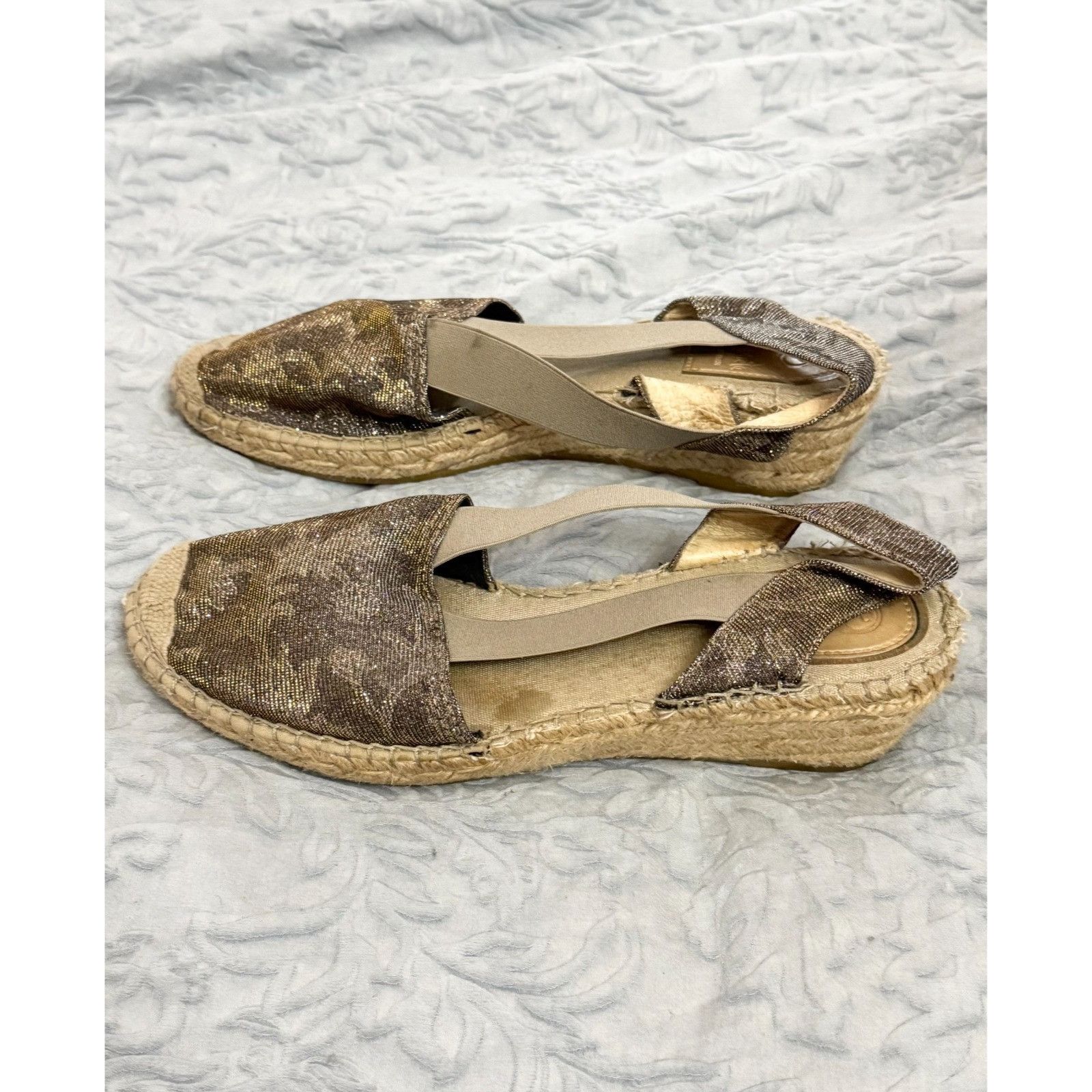 Other Vidarreta glitter slingback heel Espadrille Sandals 41 Size US 11 / IT 41 - 6 Thumbnail