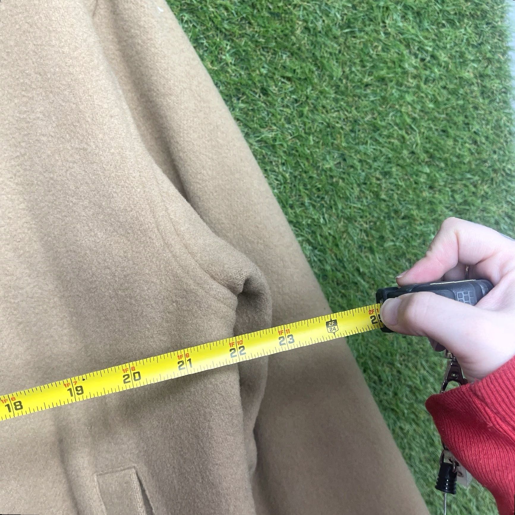 Vintage VINTAGE LL Bean Wool Jacket Mens LT Beige Zip Wool Blend Lining Insulated Mid-Length Bomber Coat Outdoor Workwear Size US L / EU 52-54 / 3 - 3 Thumbnail