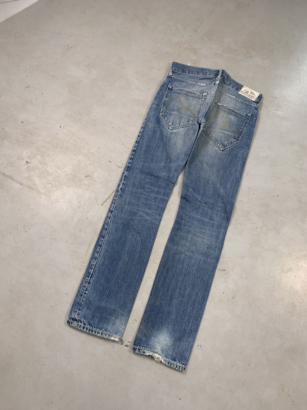 Evisu Vintage Evisu x puma skinny fit denim altered length Size US 32 / EU 48 - 1 Thumbnail