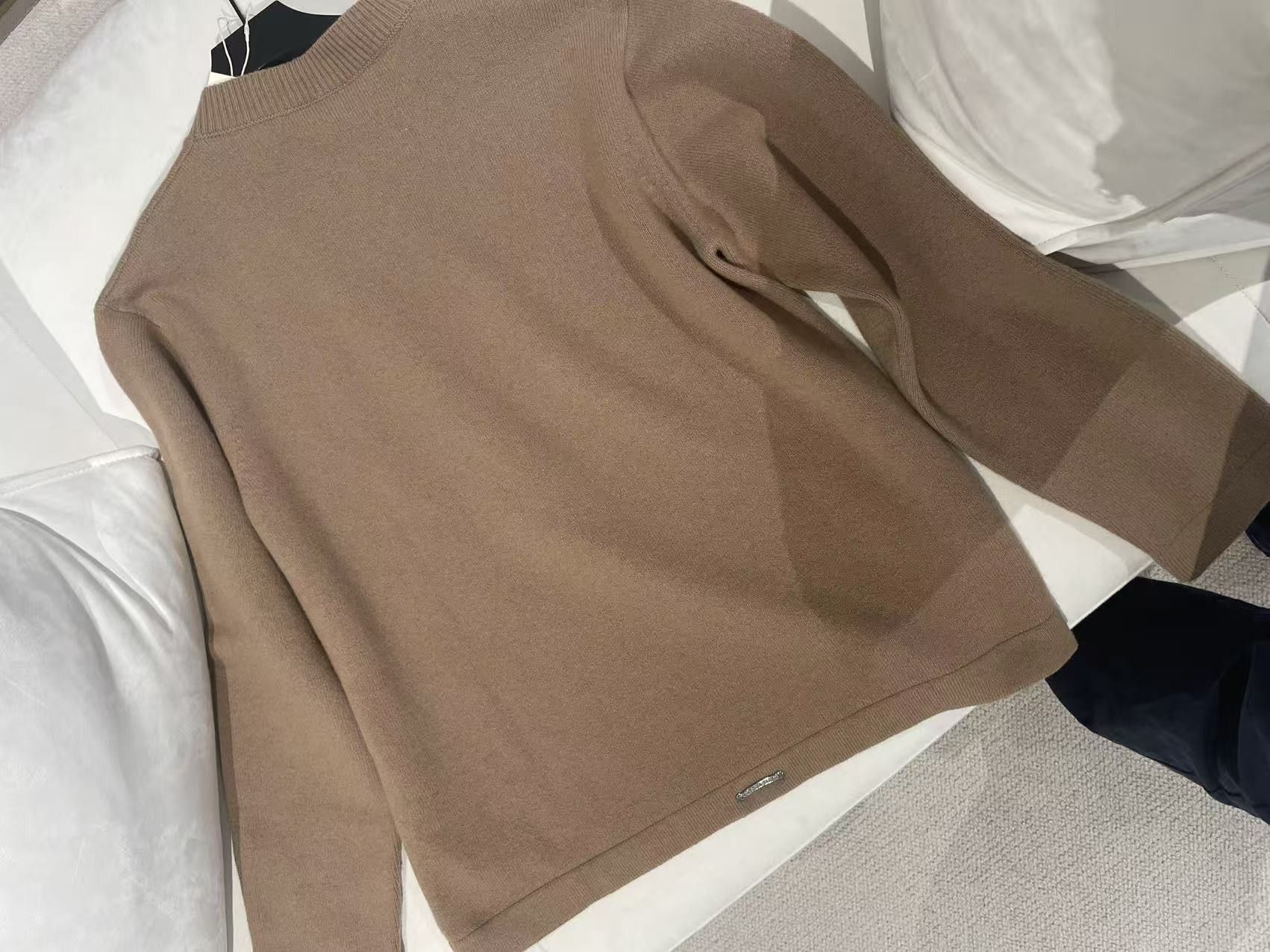 Chrome Hearts Chrome Hearts Triple Cross Patch Cashmere Crewneck Sweater Size US L / EU 52-54 / 3 - 4 Thumbnail
