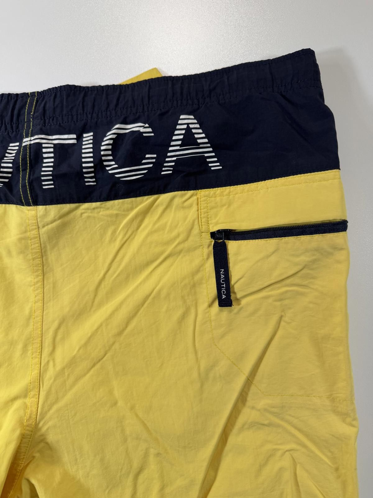Nautica Nautica Men's Yellow and Navy Swim Shorts M Size US 32 / EU 48 - 11 Thumbnail