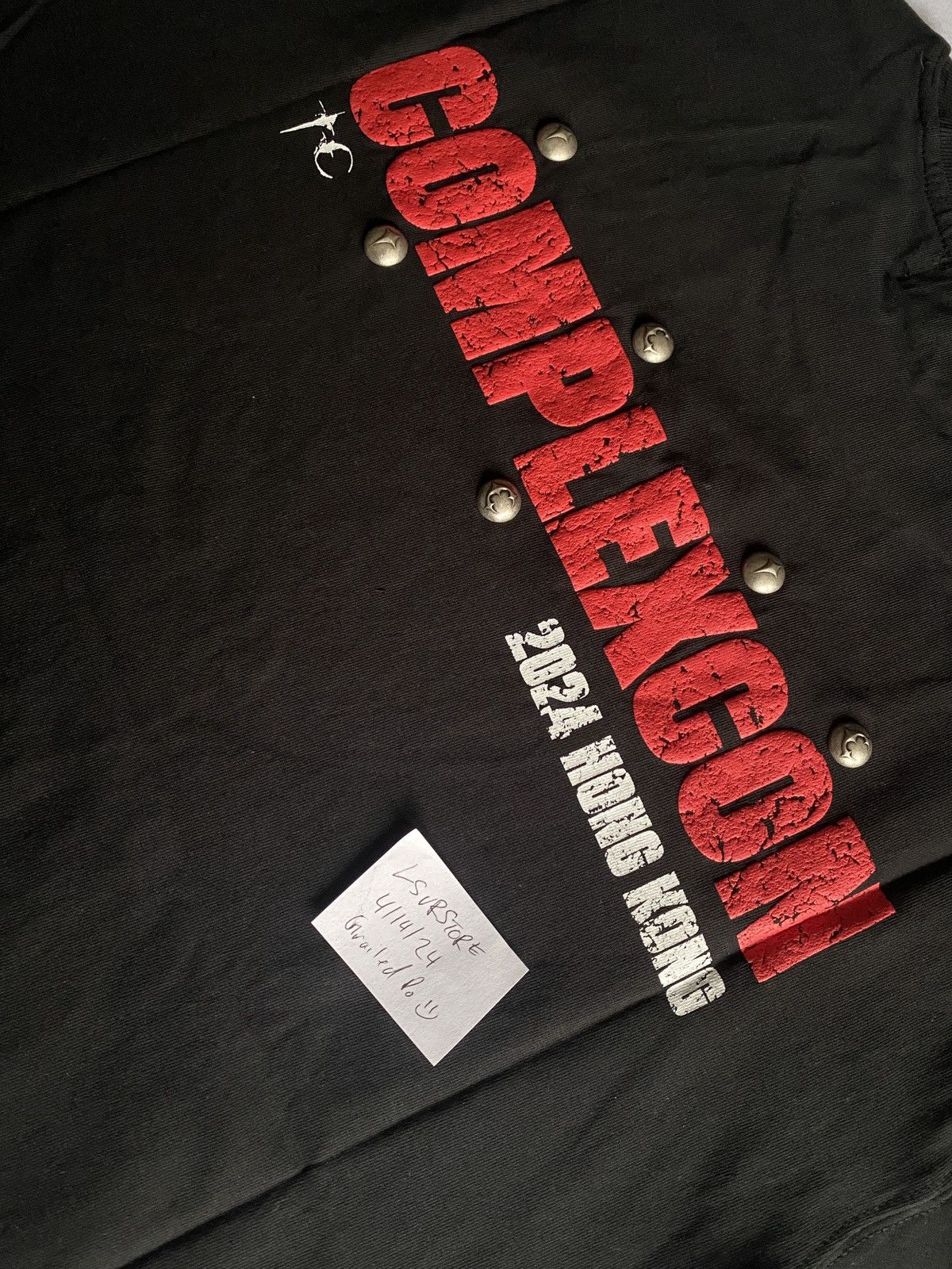 Thug Club Thug Club Complexcon 2024 Hong Kong Exclusive Tee Size 2 Size US M / EU 48-50 / 2 - 5 Thumbnail