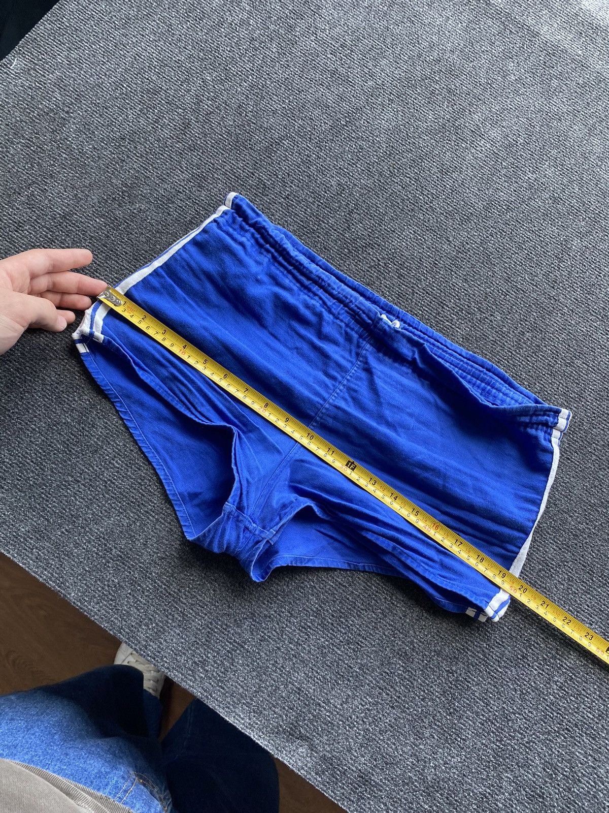 Adidas 🔥70s Adidas West Germany Track sport shorts blue 34 Size US 34 / EU 50 - 7 Thumbnail
