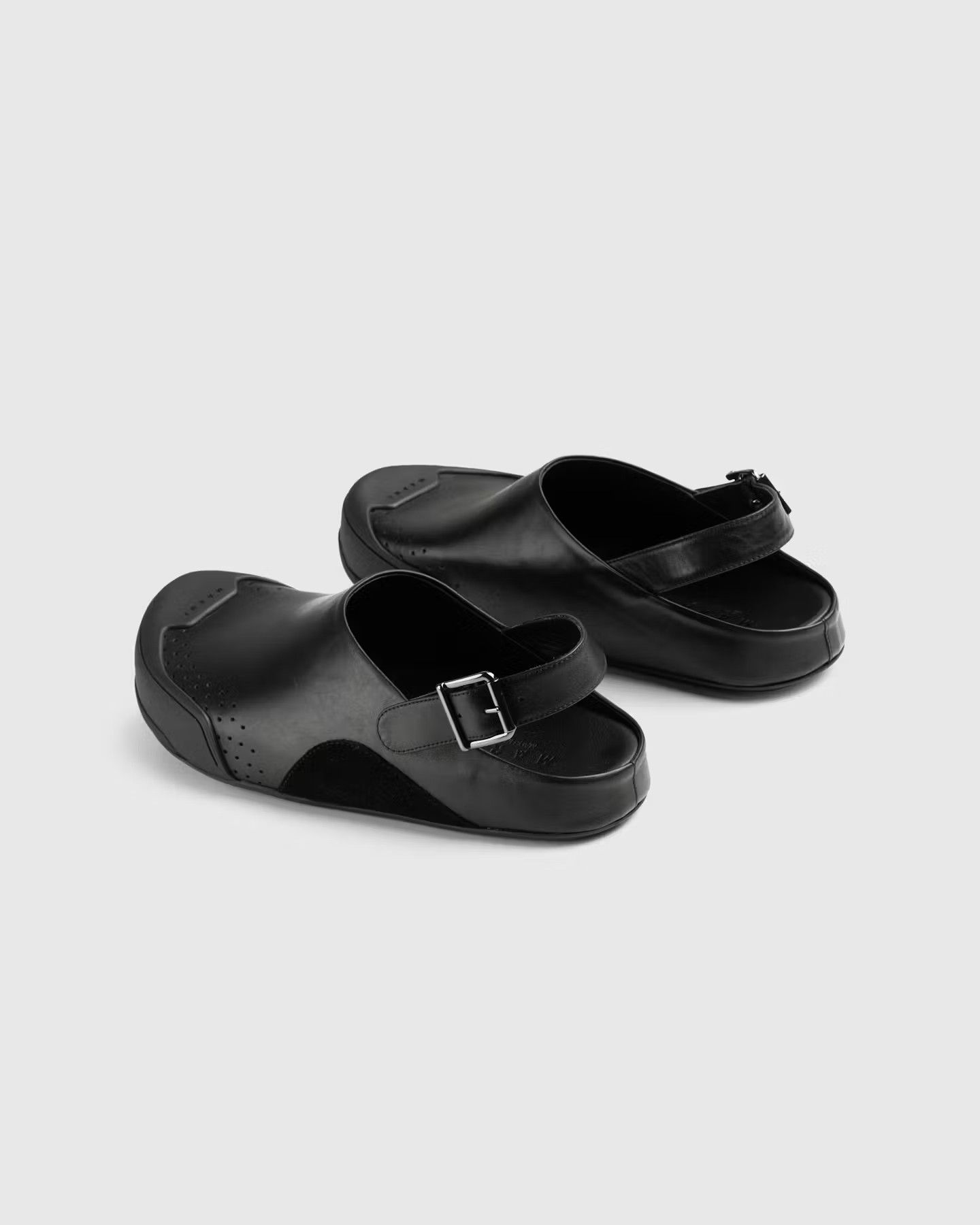 Marni o1srvl11e0724 Sabot in Black Size US 11 / EU 44 - 4 Thumbnail