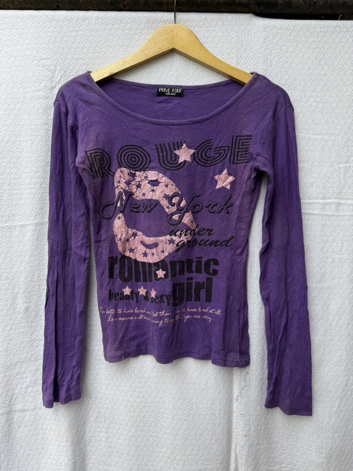 Hysteric Glamour Prove Joke Poem Longsleeve Size US XS / EU 42 / 0 - 1 Thumbnail