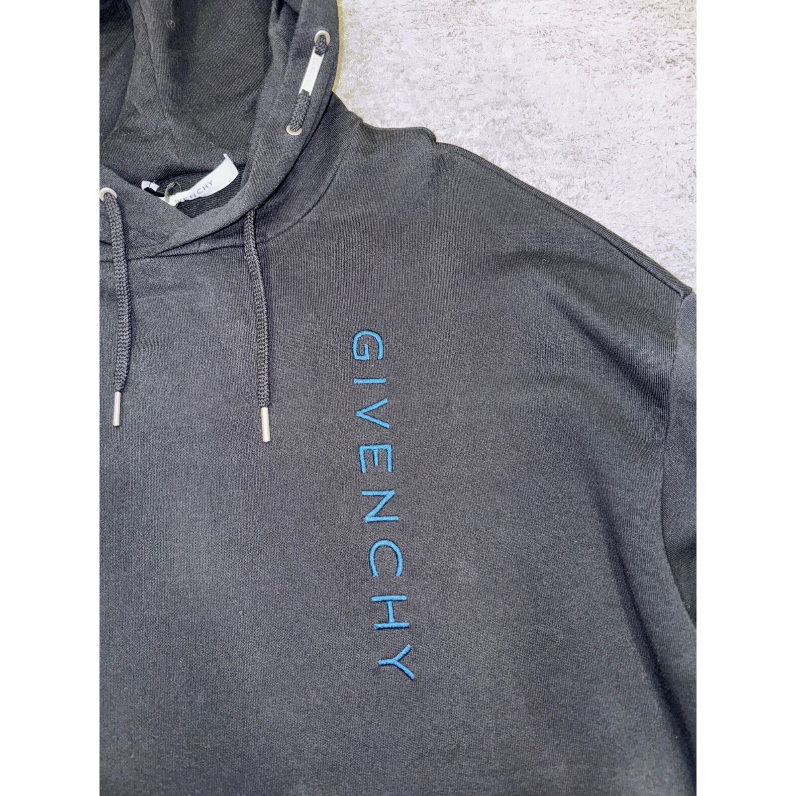 Givenchy Givenchy Stitch Logo Cuff Hoodie Hooded Cotton M Medium Size US M / EU 48-50 / 2 - 8 Thumbnail