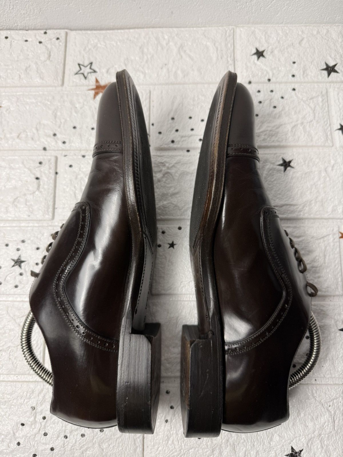Dolce & Gabbana DOLCE & GABBANA oxford US7.5 UK6.5 EUR41 Leather Brown Size US 7.5 / EU 40-41 - 8 Thumbnail
