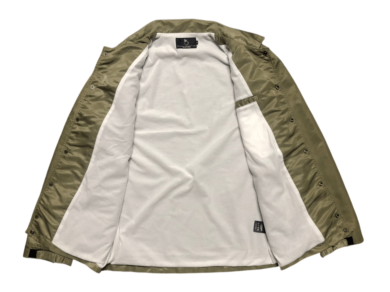 Japanese Brand Vintage Virgo Nylon Jacket Snap Button Military Style Size US L / EU 52-54 / 3 - 3 Thumbnail