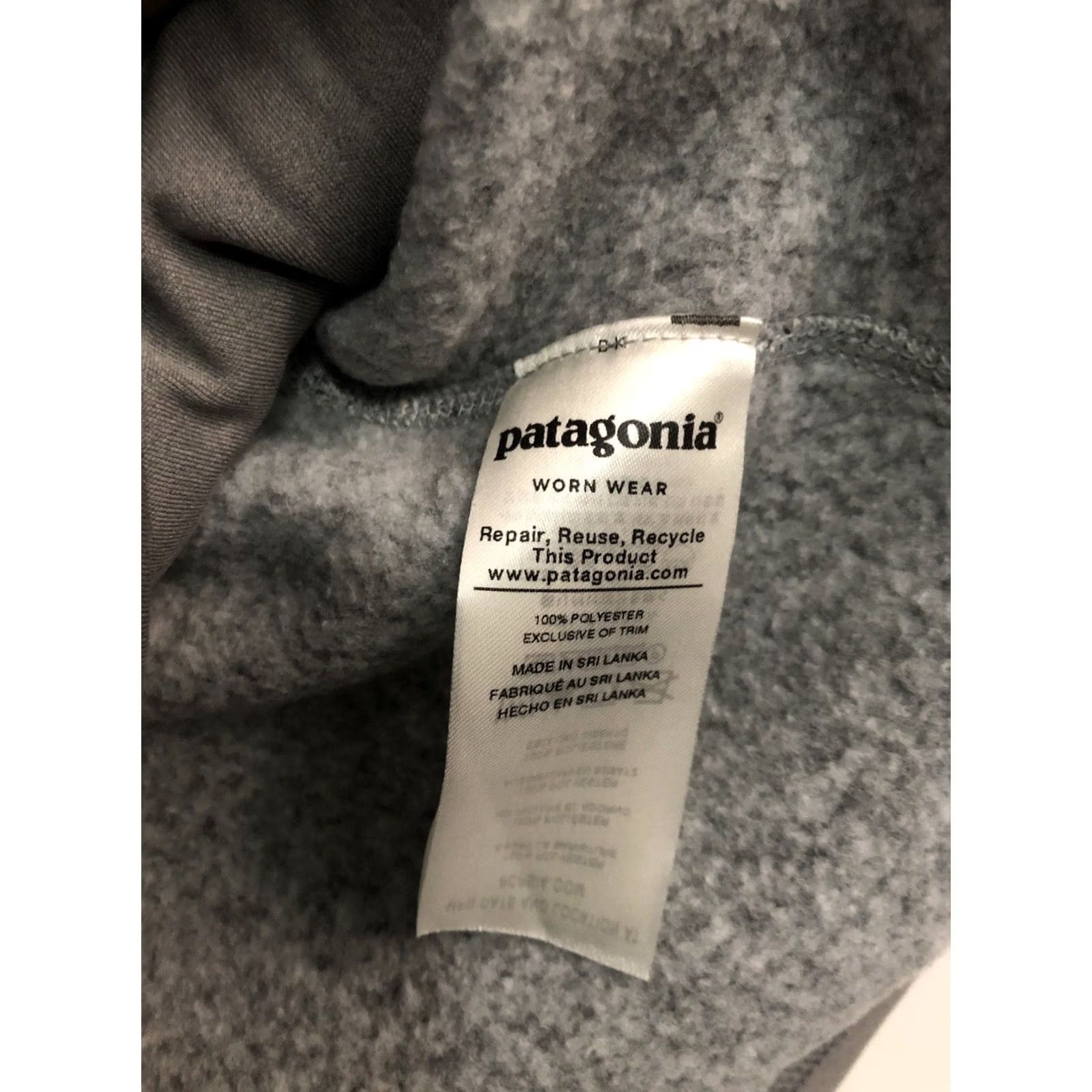 Patagonia Patagonia Better Sweater Vest Full Zip EY Logo Heather Gray S Womens Vest Short Sleeve? Size S / US 4 / IT 40 - 5 Thumbnail