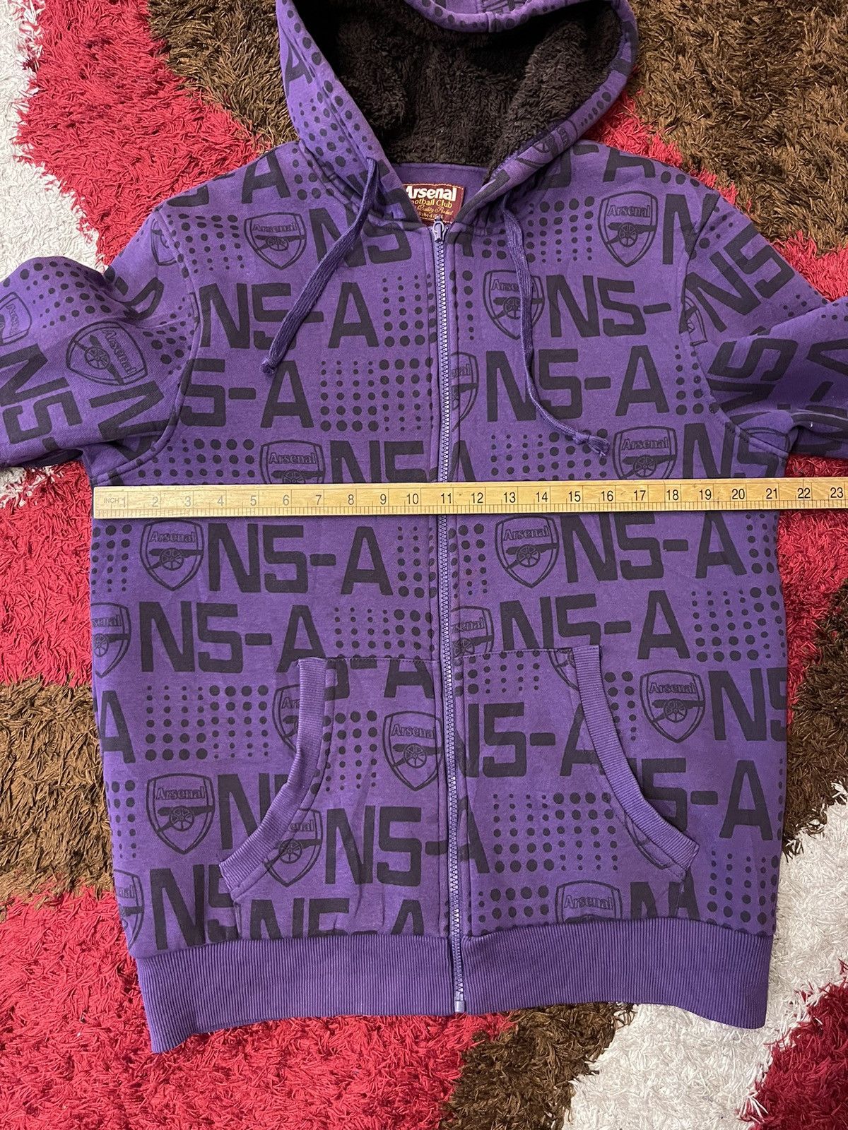 ARSNL Hoodie Zipper Arsenal Club Size M to L Size US M / EU 48-50 / 2 - 11 Thumbnail