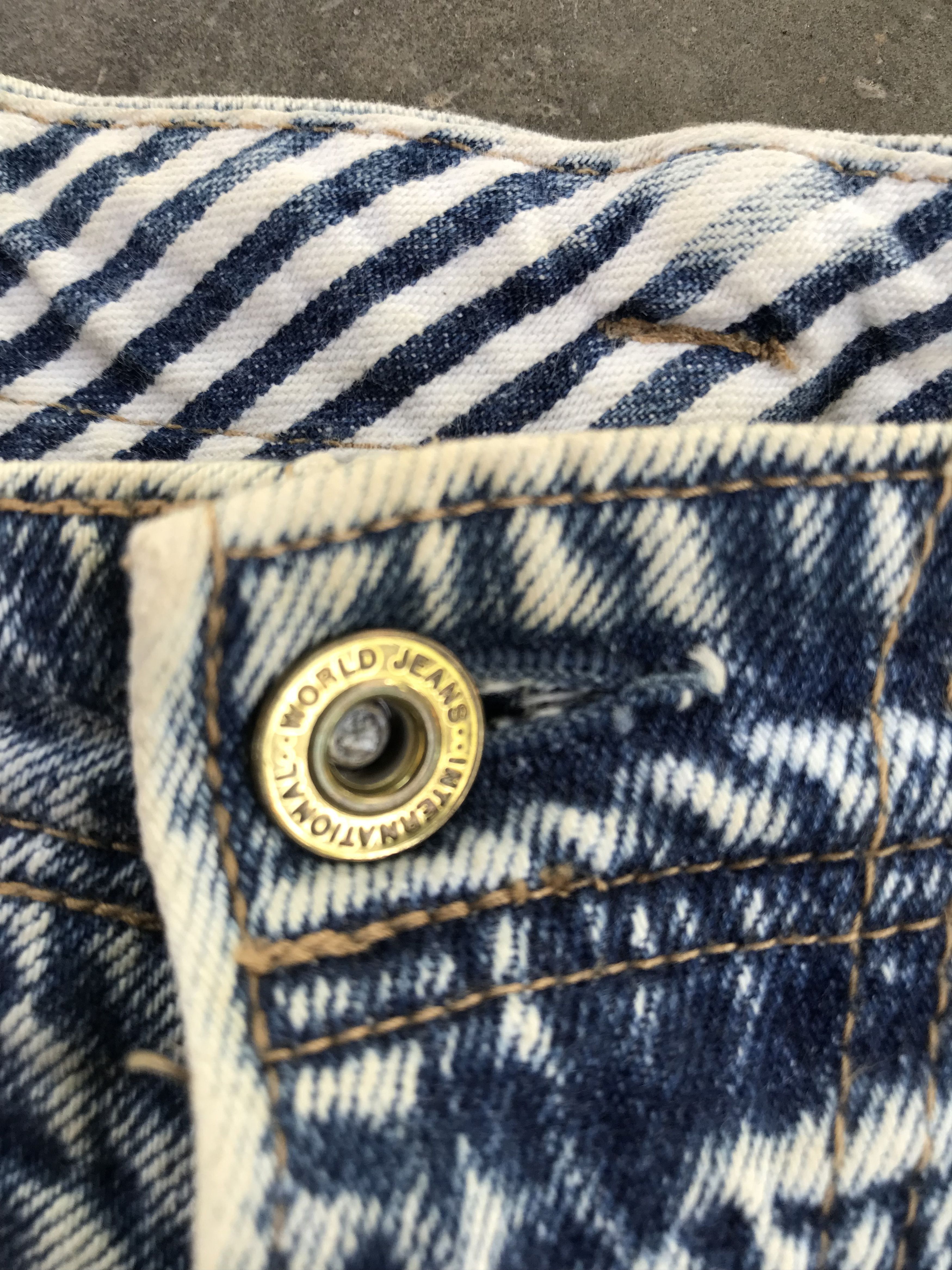 14th Addiction Vintage 90s Big John Acids wash If Six was Nine-size30 Size US 30 / EU 46 - 14 Thumbnail