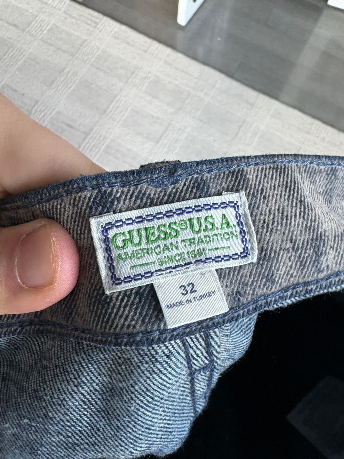 Guess Vintage Guess Jeans Size US 32 / EU 48 - 3 Thumbnail