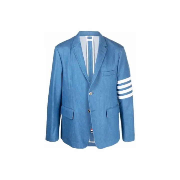 Thom Browne Thom Browne Men's Button-Up Suit Jacket -2507 Size US S / EU 44-46 / 1 - 1 Thumbnail