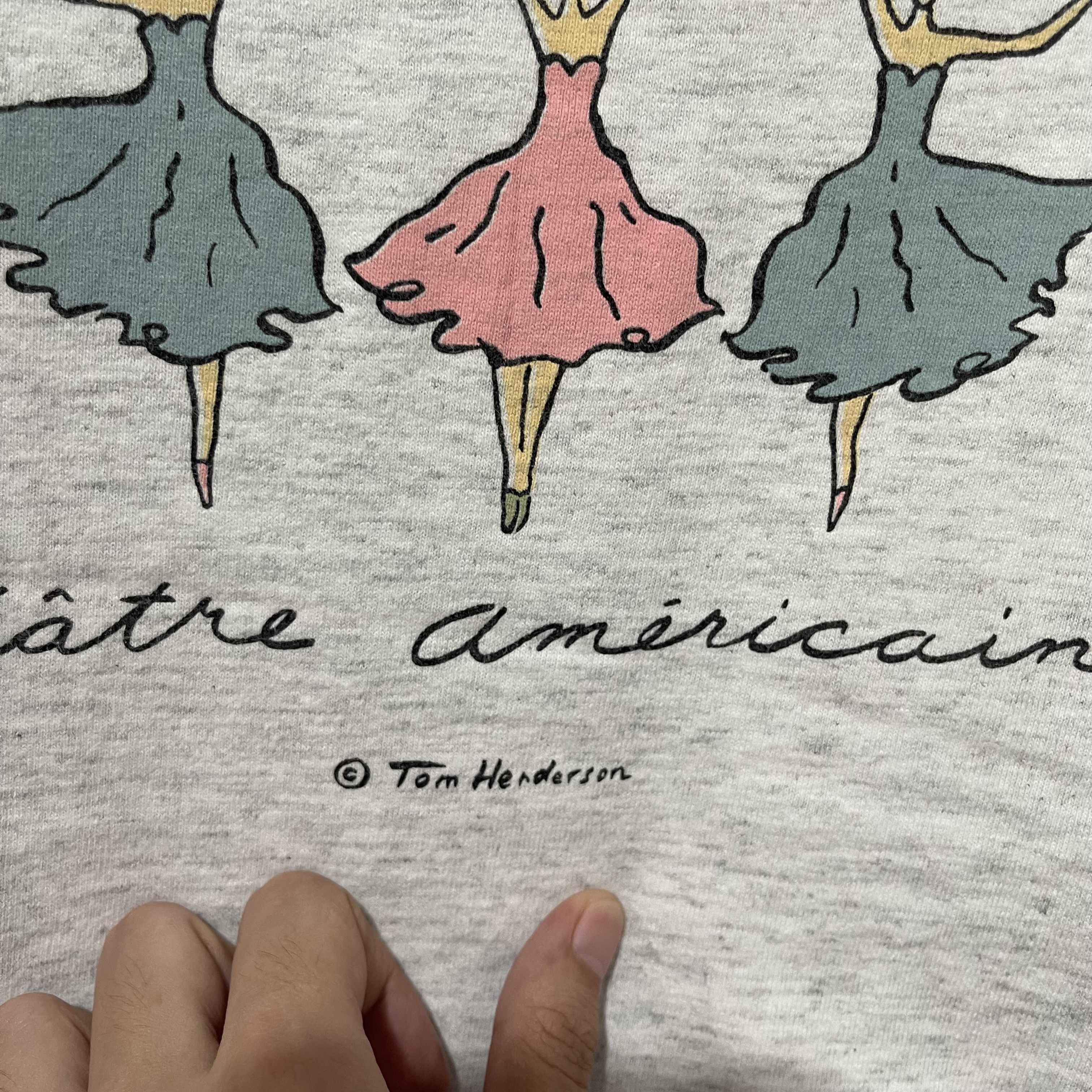 Vintage Vintage 90s Ballet Théâtre Américaine Dancer T-Shirt Size US XL / EU 56 / 4 - 3 Thumbnail