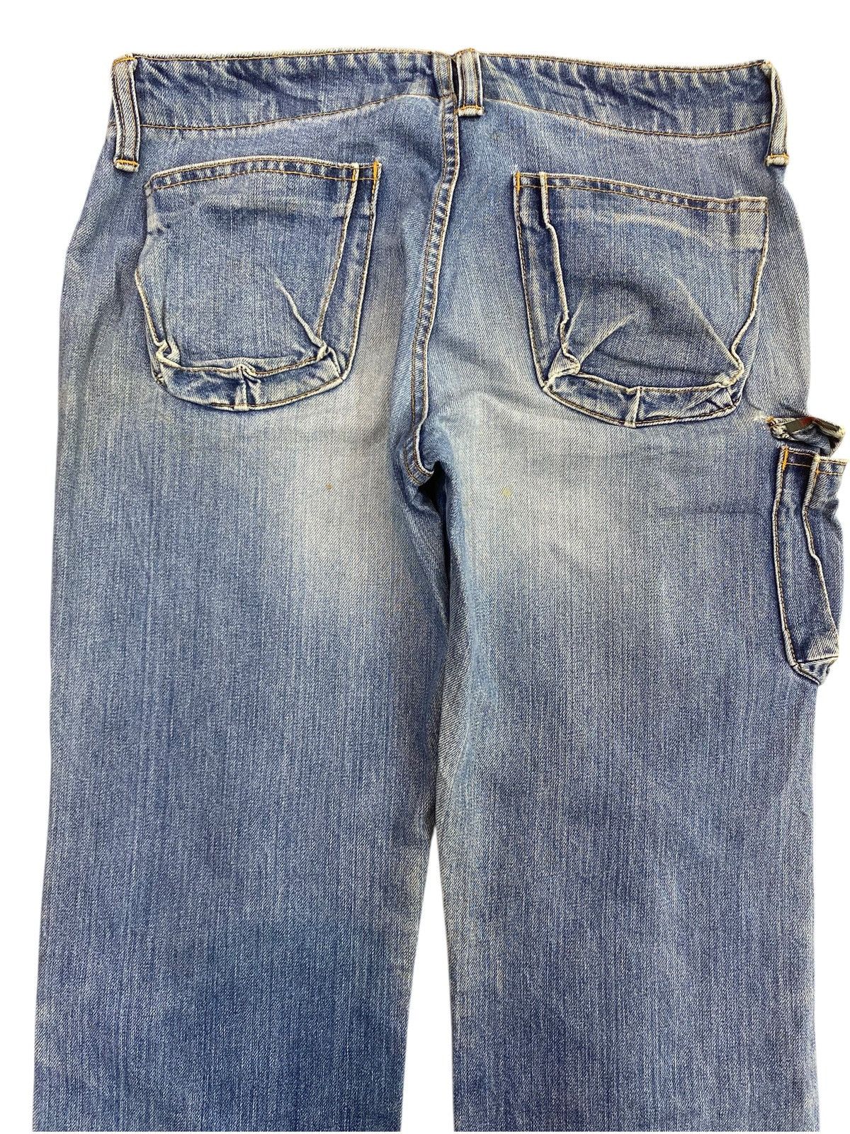 Johnbull Johnbull Blue Faded Wash Style Loose Jeans Size US 30 / EU 46 - 4 Thumbnail
