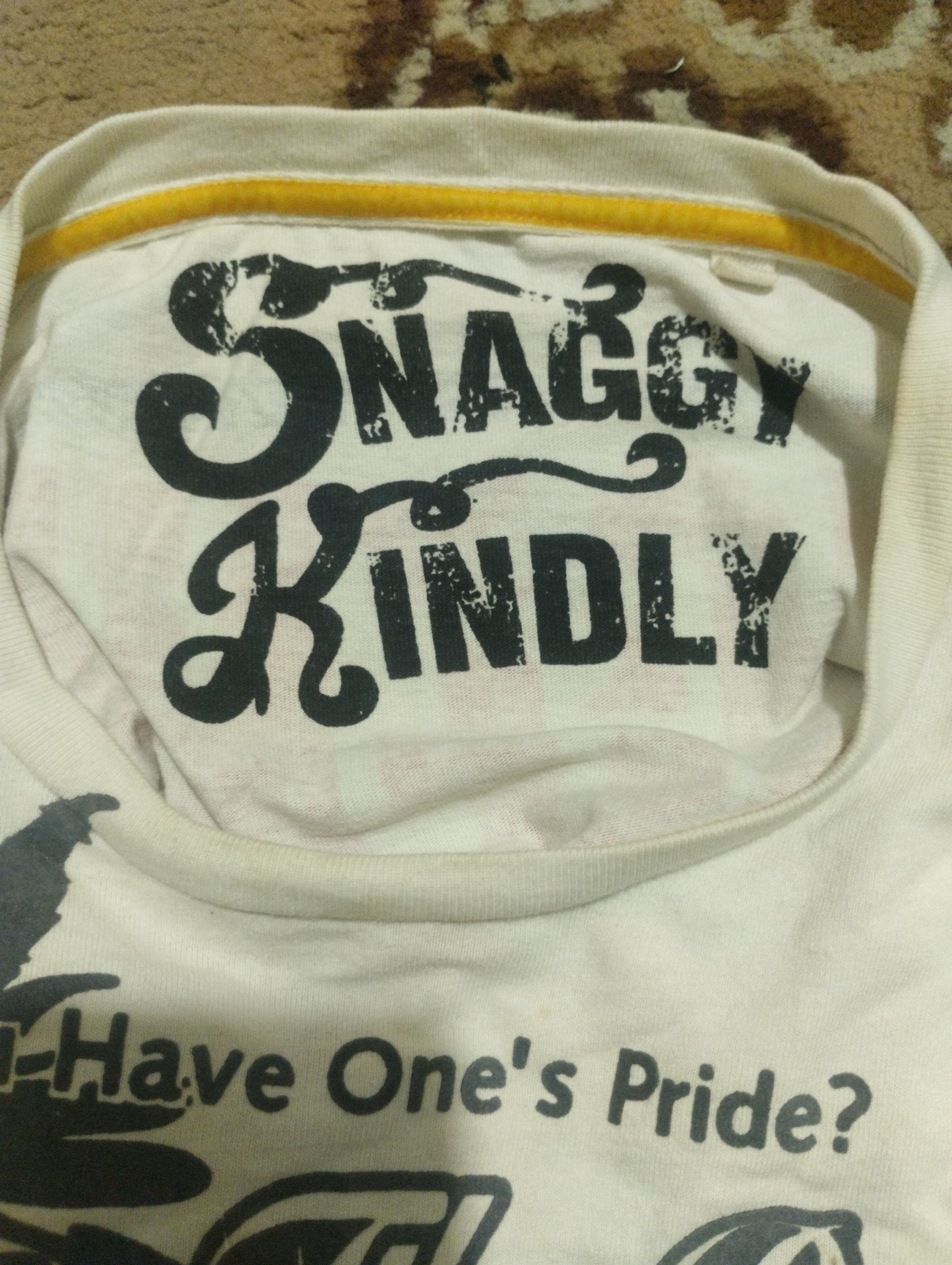 Japanese Brand Snaggy Kindly Japanese Brand Long Sleeve T Shirt Size US L / EU 52-54 / 3 - 7 Thumbnail