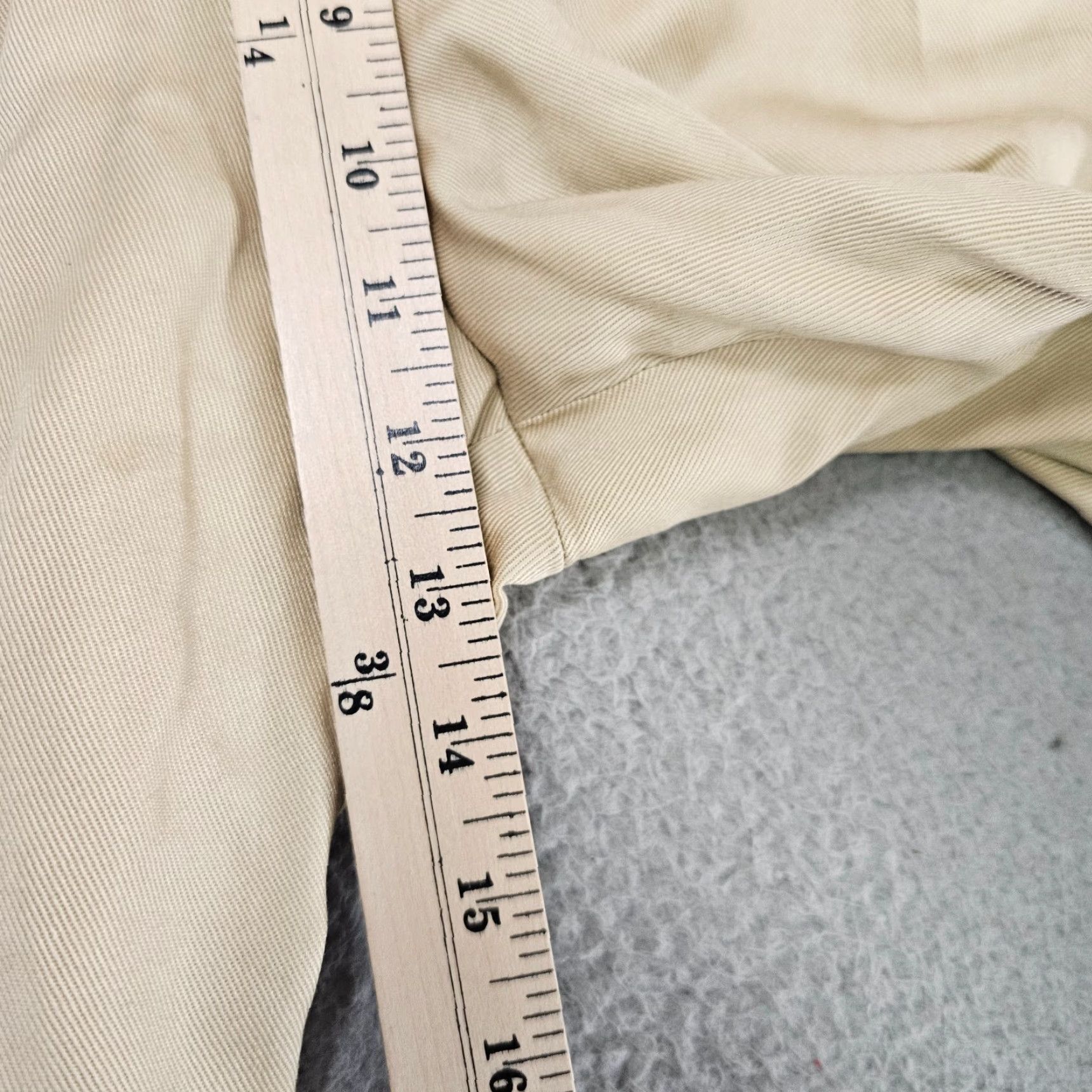 H&M H&M Dress Pants Mens 32x29 Khaki Flat Front Trousers Straight Fit Tencel Chinos Size US 32 / EU 48 - 6 Thumbnail