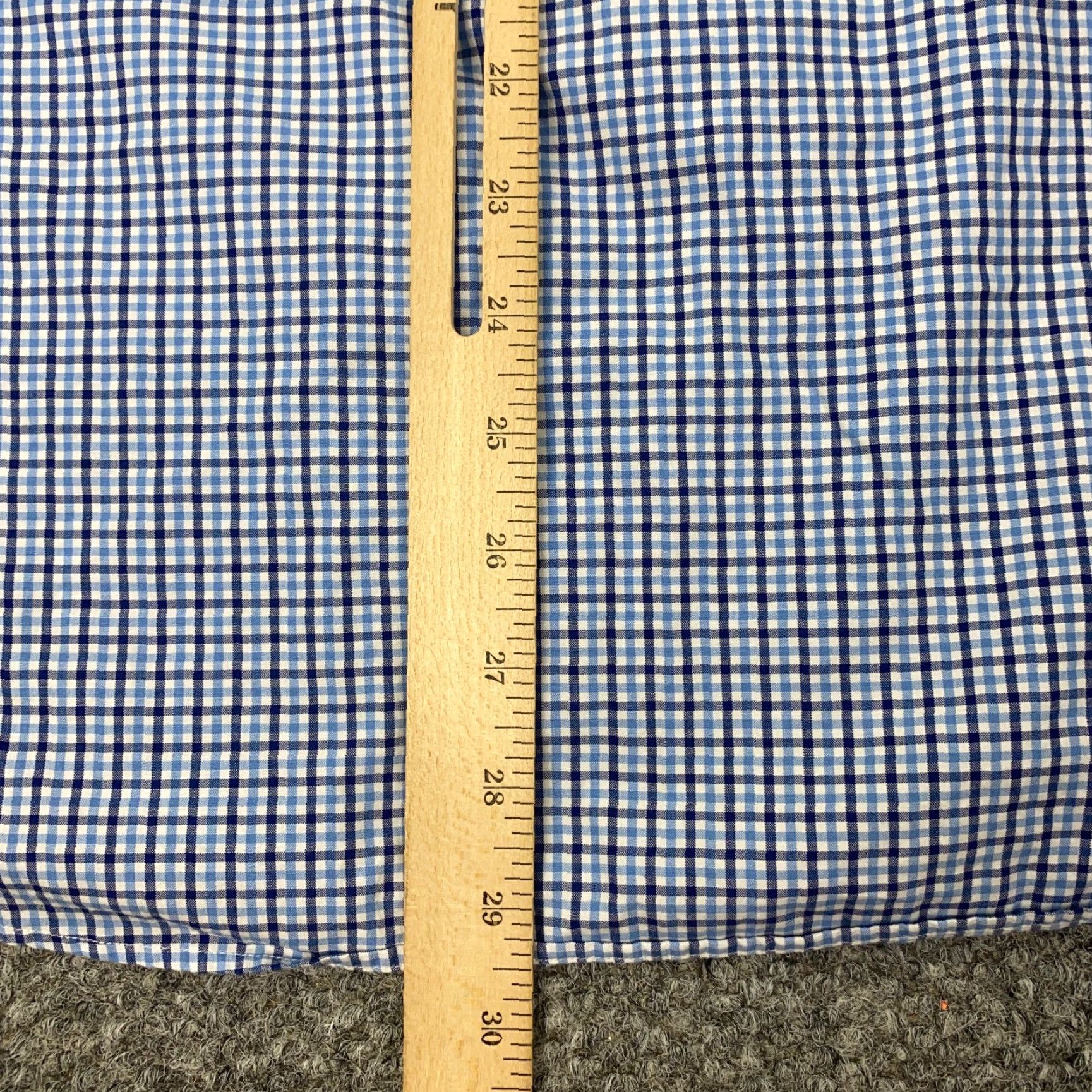 Ralph Lauren Ralph Lauren Classic Fit Button-Up Shirt XL Blue Plaid Short Sleeve Mens Size US XL / EU 56 / 4 - 7 Thumbnail