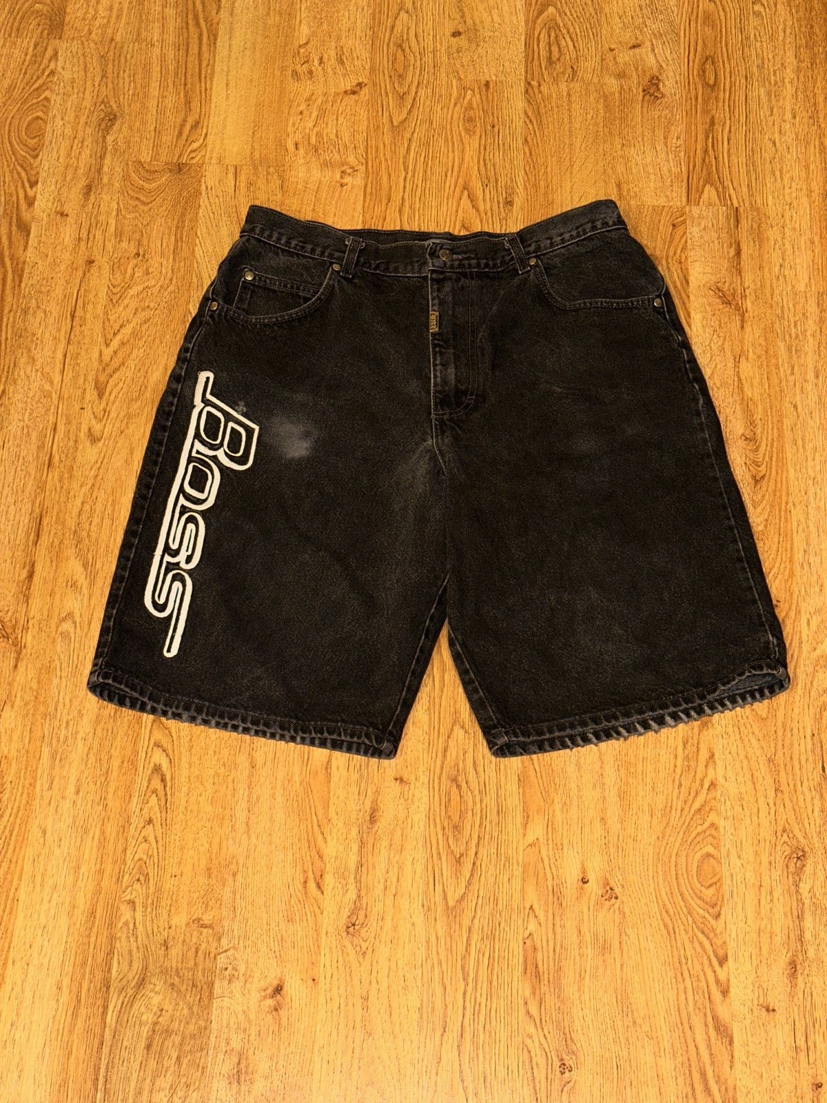 Other Vtg Y2K BOSS By IG Design Baggy Jorts Jean Shorts Size 36 Size US 38 / EU 54 - 1 Thumbnail