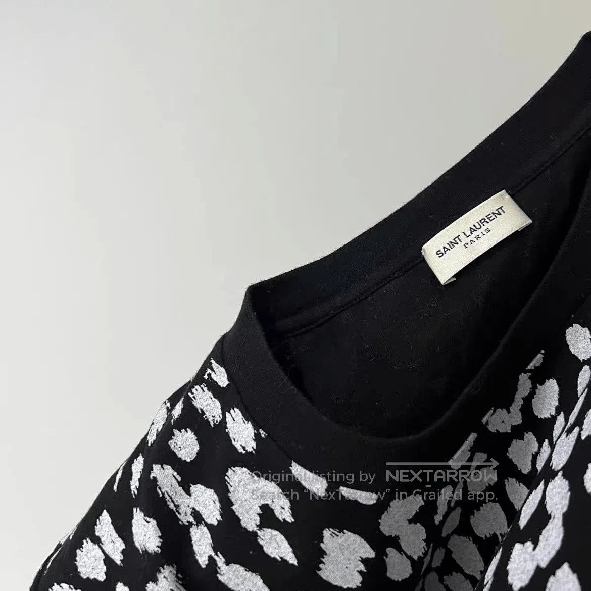 Saint Laurent Paris Saint Laurent Paris Leopard S/S Tee. Size US M / EU 48-50 / 2 - 5 Thumbnail