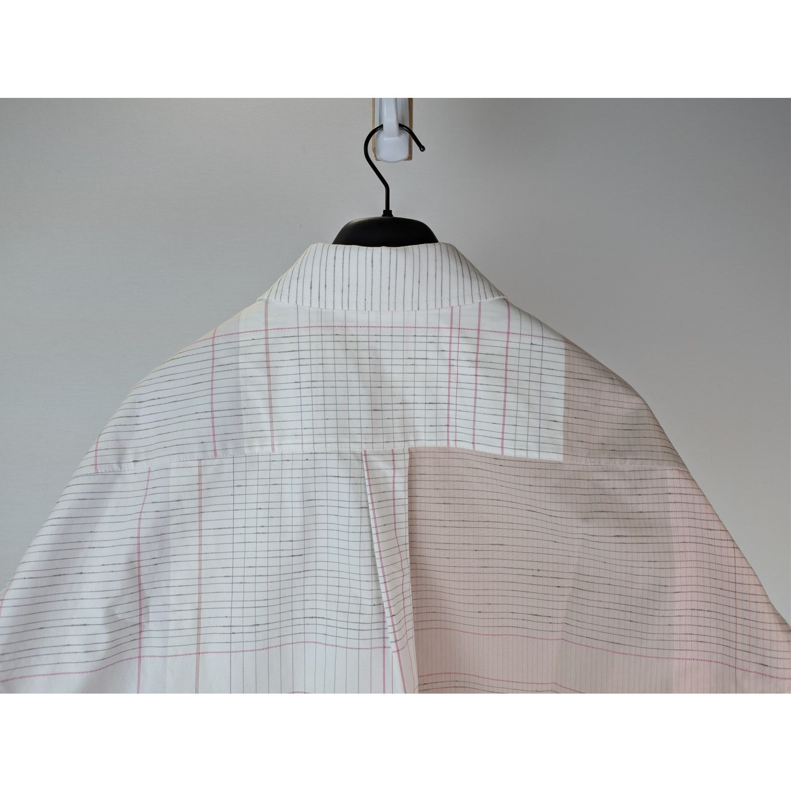 Bottega Veneta o1rshd1 Multicolor Notebook Cotton Shirt in Off White / Pink Size US S / EU 44-46 / 1 - 12 Thumbnail