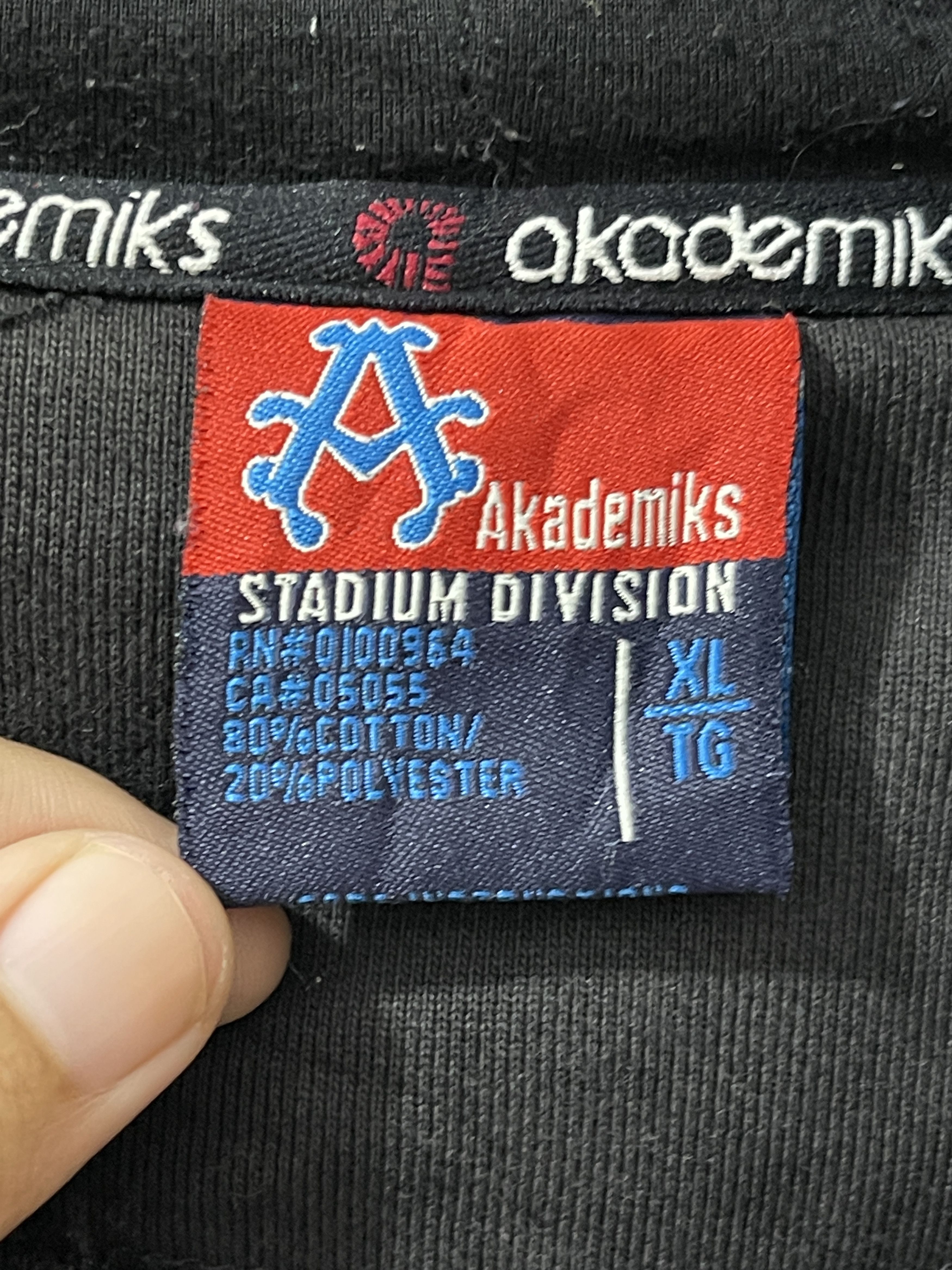 Akademiks Vintage Akademiks Y2k Art Hiphop Hoodie Size US XL / EU 56 / 4 - 6 Thumbnail