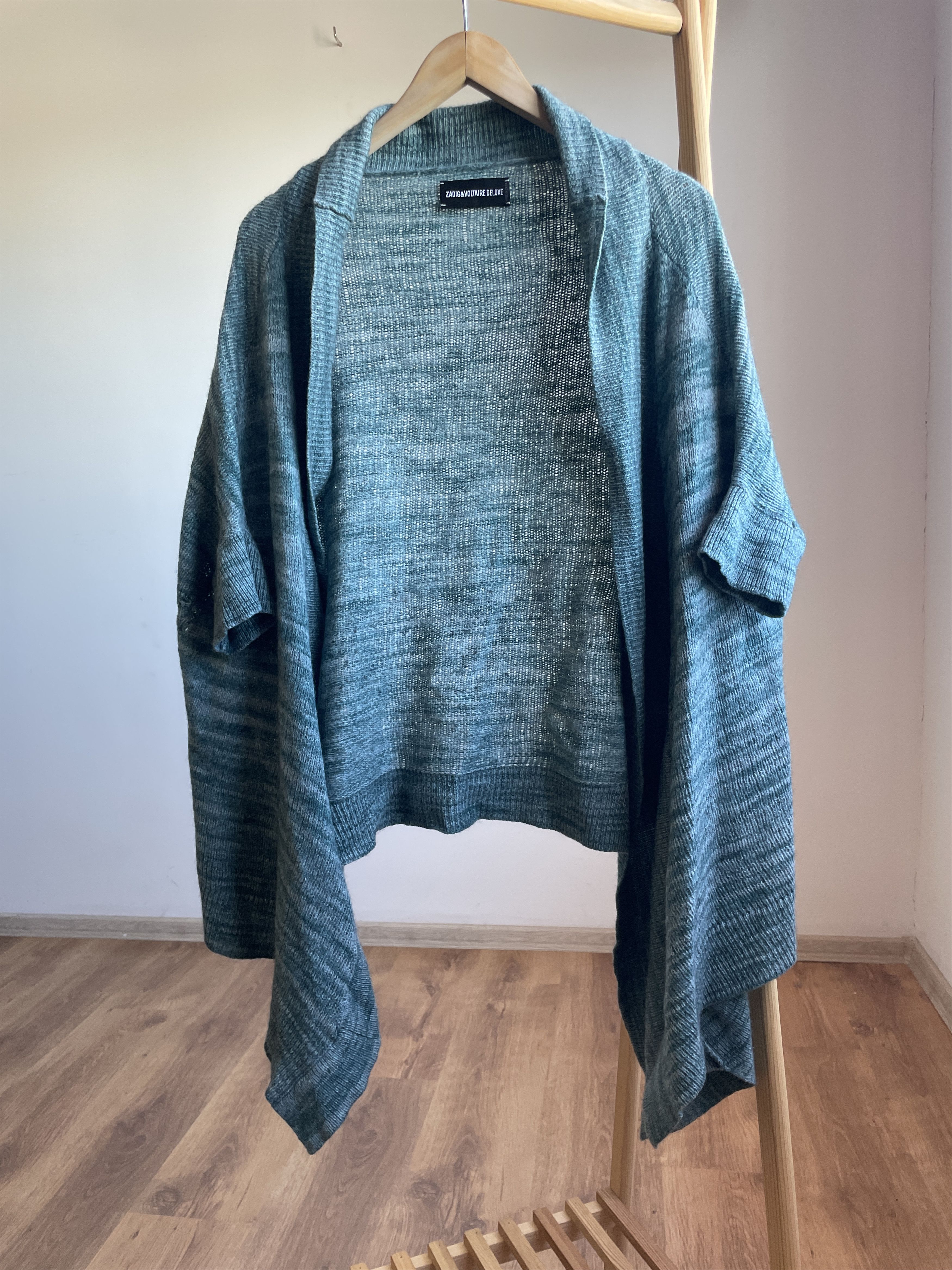 Zadig & Voltaire Zadig & Voltaire Deluxe Misti Cashmere Open Front Cardigan Size ONE SIZE - 1 Thumbnail