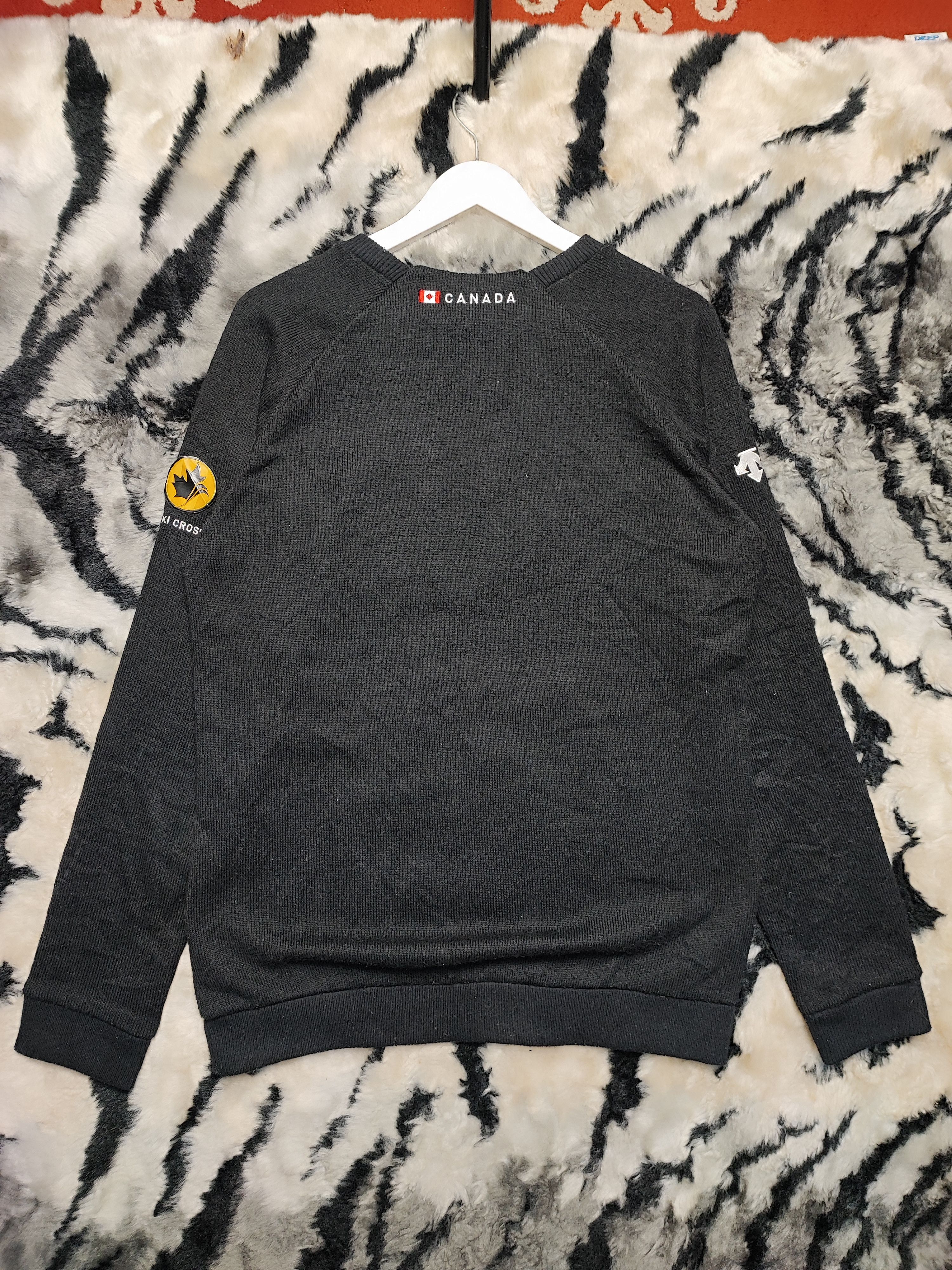 Descente × Japanese Brand Vintage Descente Ski Cross Canada Big Logo Size US S / EU 44-46 / 1 - 11 Thumbnail