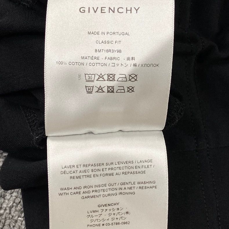 Givenchy Givenchy Side stripe joint short-sleeve T-shirt 2505167 Size US L / EU 52-54 / 3 - 5 Thumbnail
