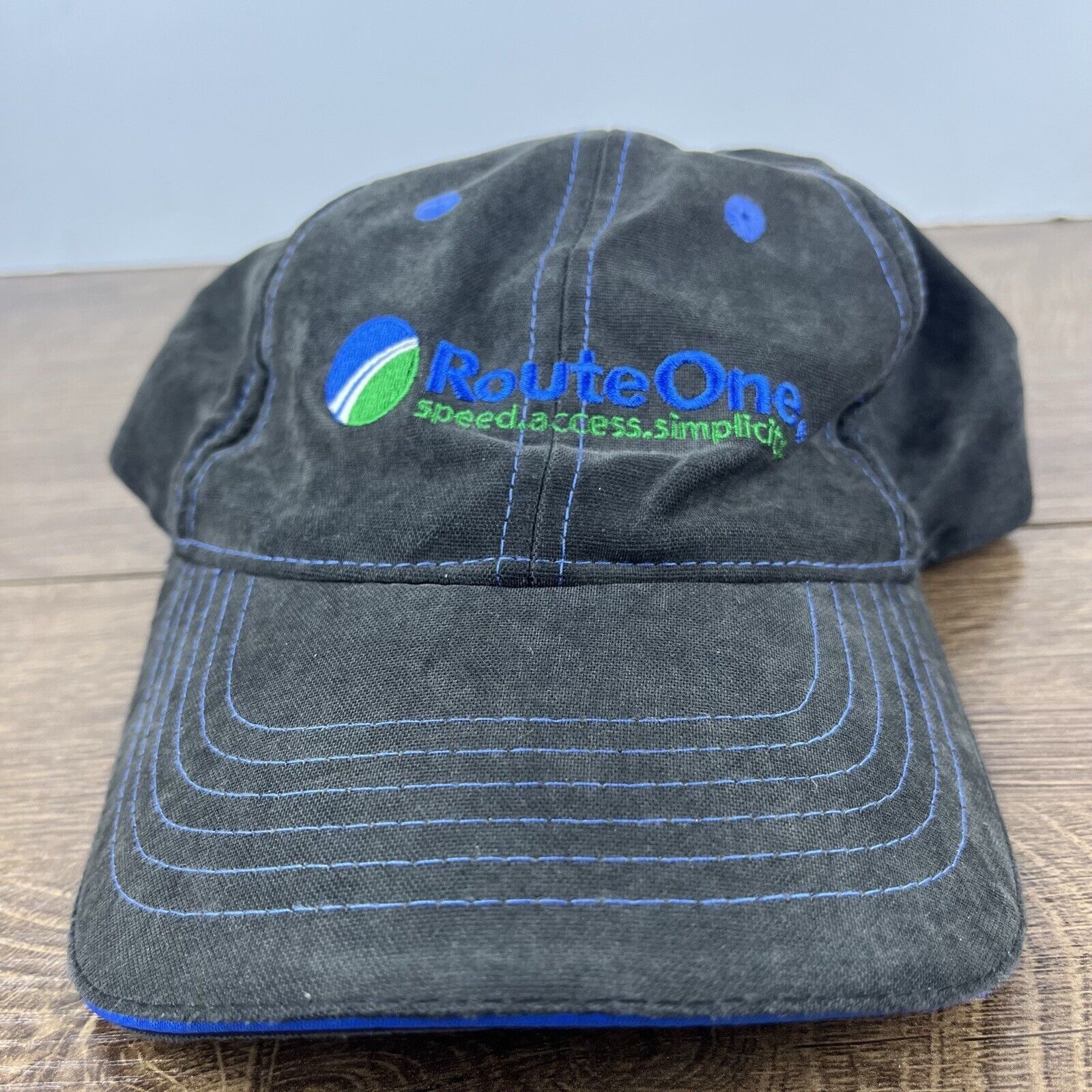 Other Route One Hat Gray Adjustable Hat Gray Adult Size Hat Size ONE SIZE - 3 Thumbnail