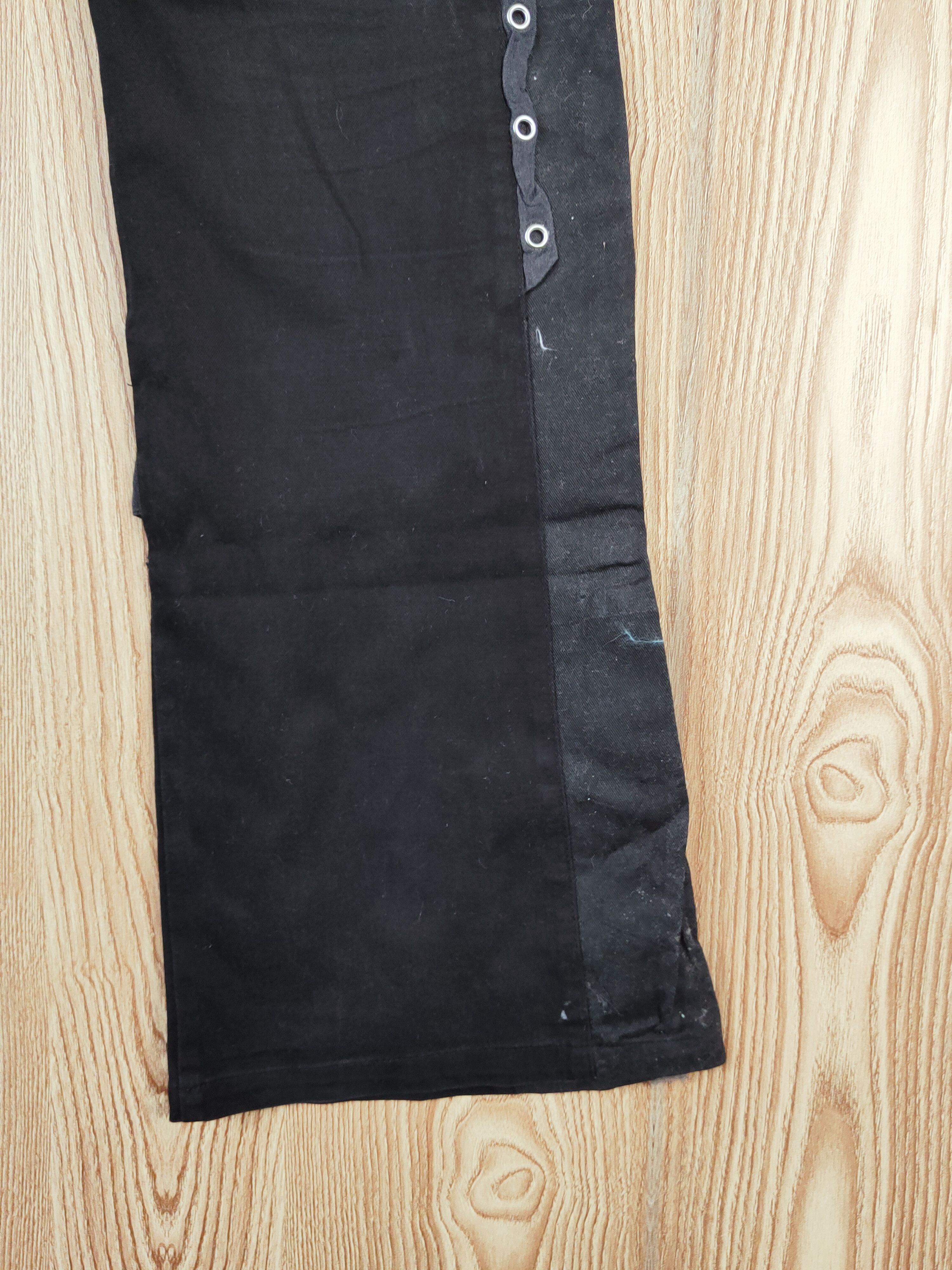 If Six Was Nine DL Sixh Black punk Multipocket Casual Pants #W076 Size 30" / US 8 / IT 44 - 11 Thumbnail