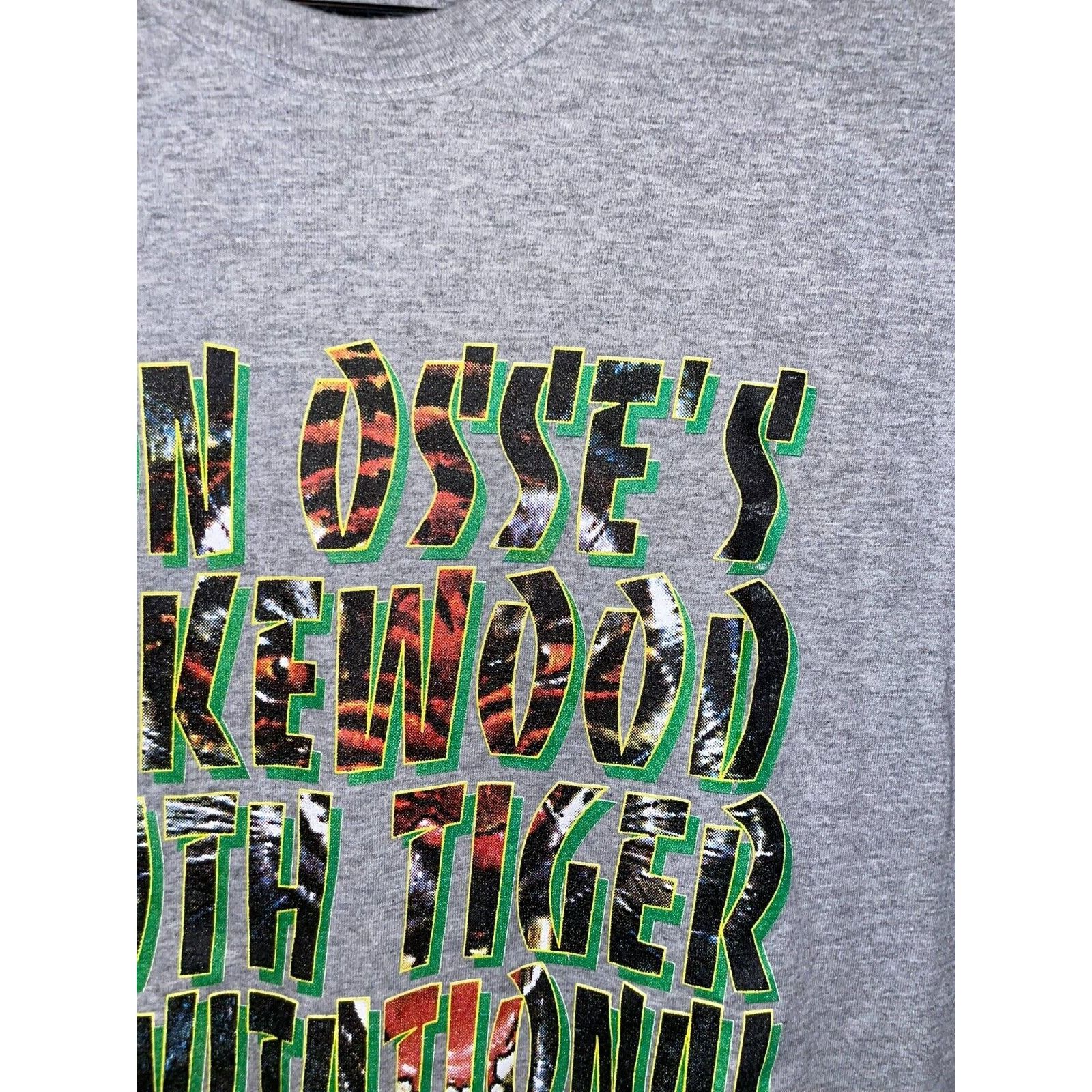 Russell Athletic Vintage Don Osses Lakewood Shirt 30th Tiger Gray Tee 90s XL Size US XL / EU 56 / 4 - 3 Thumbnail