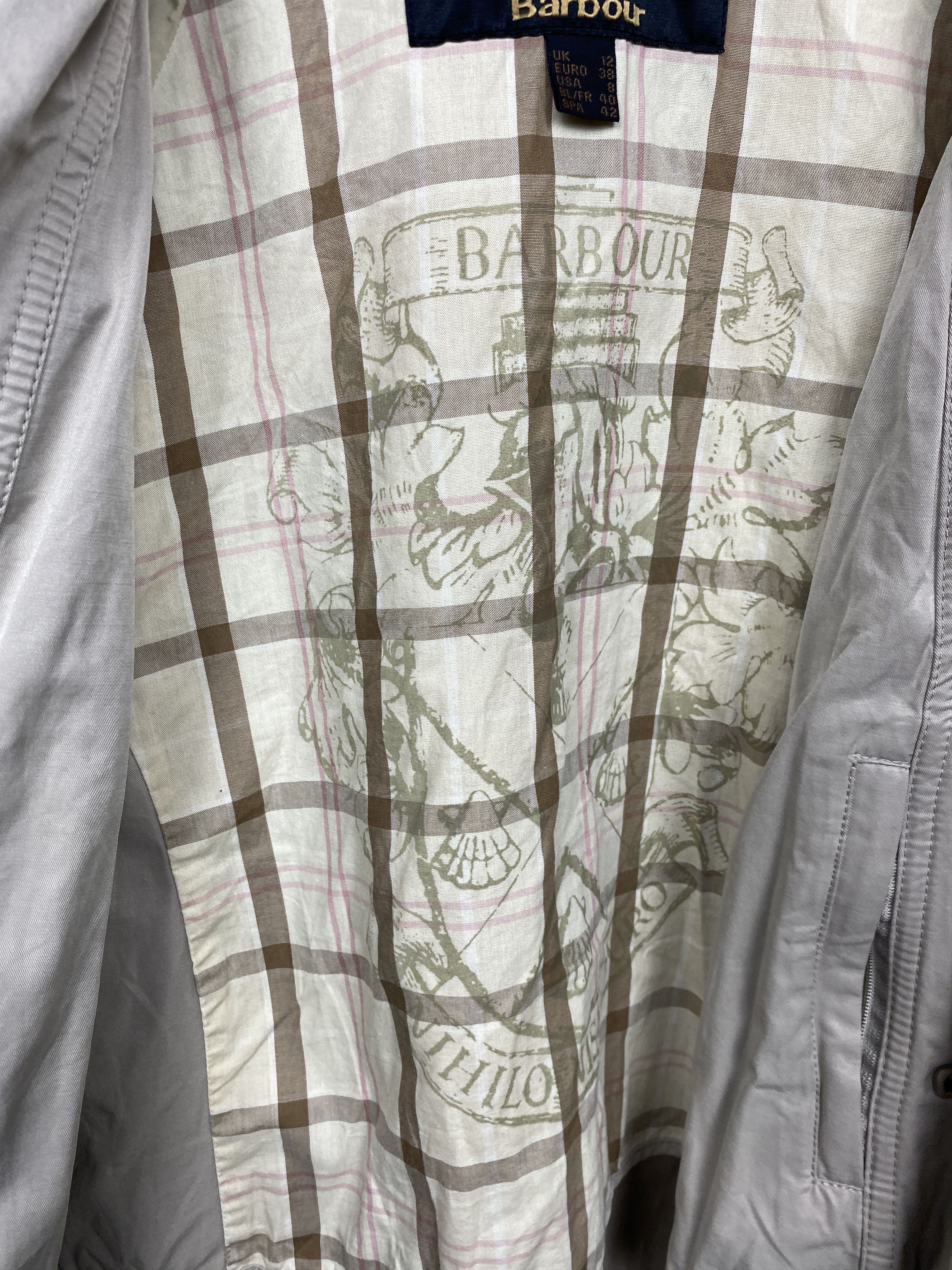 Barbour Barbour Vintage Womens Cotton Sheen Valerie Jacket Size M / US 6-8 / IT 42-44 - 6 Thumbnail