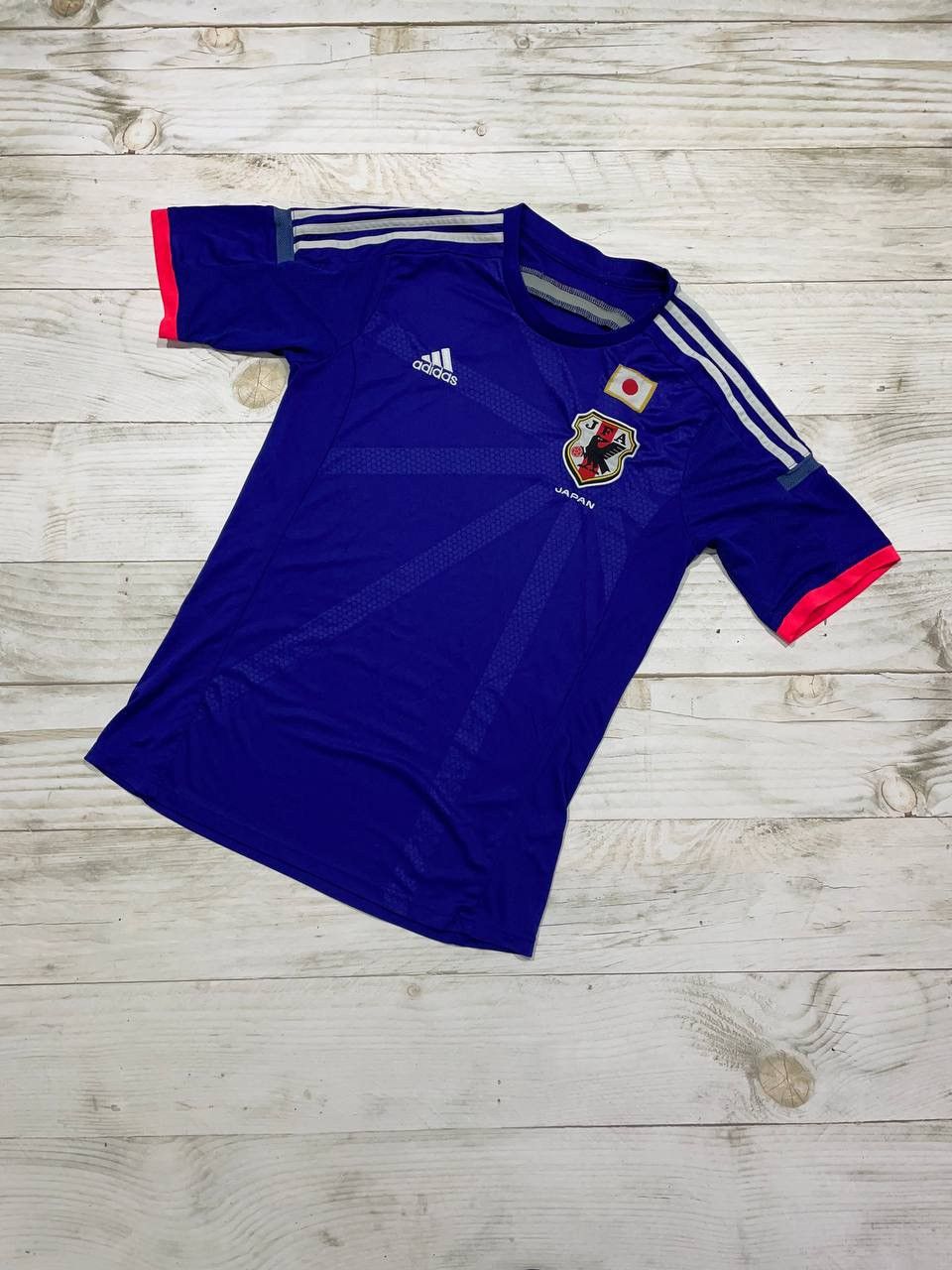 Adidas Adidas Japan 2013 2014 Home Football Shirt Soccer Jersey Size US S / EU 44-46 / 1 - 1 Thumbnail