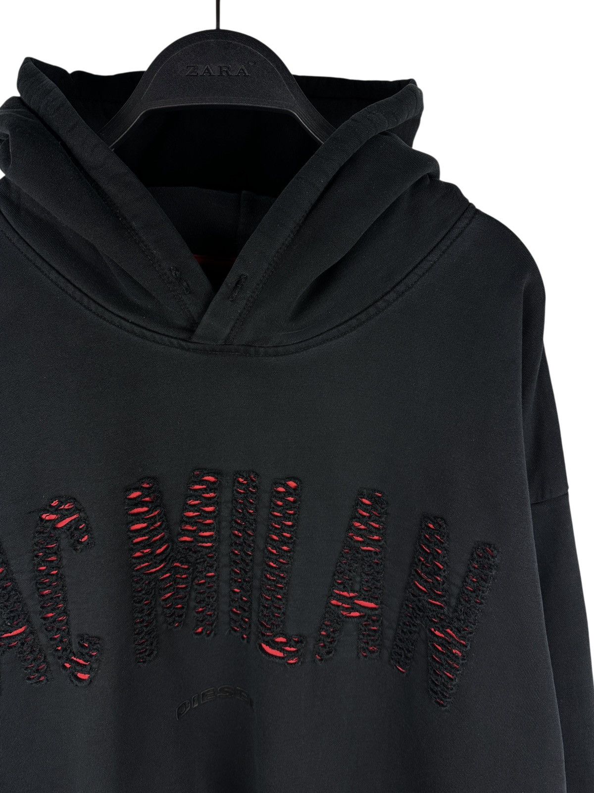 Diesel Diesel x AC Milan Style Partner Capsule Collection Hoodie Size US M / EU 48-50 / 2 - 3 Thumbnail