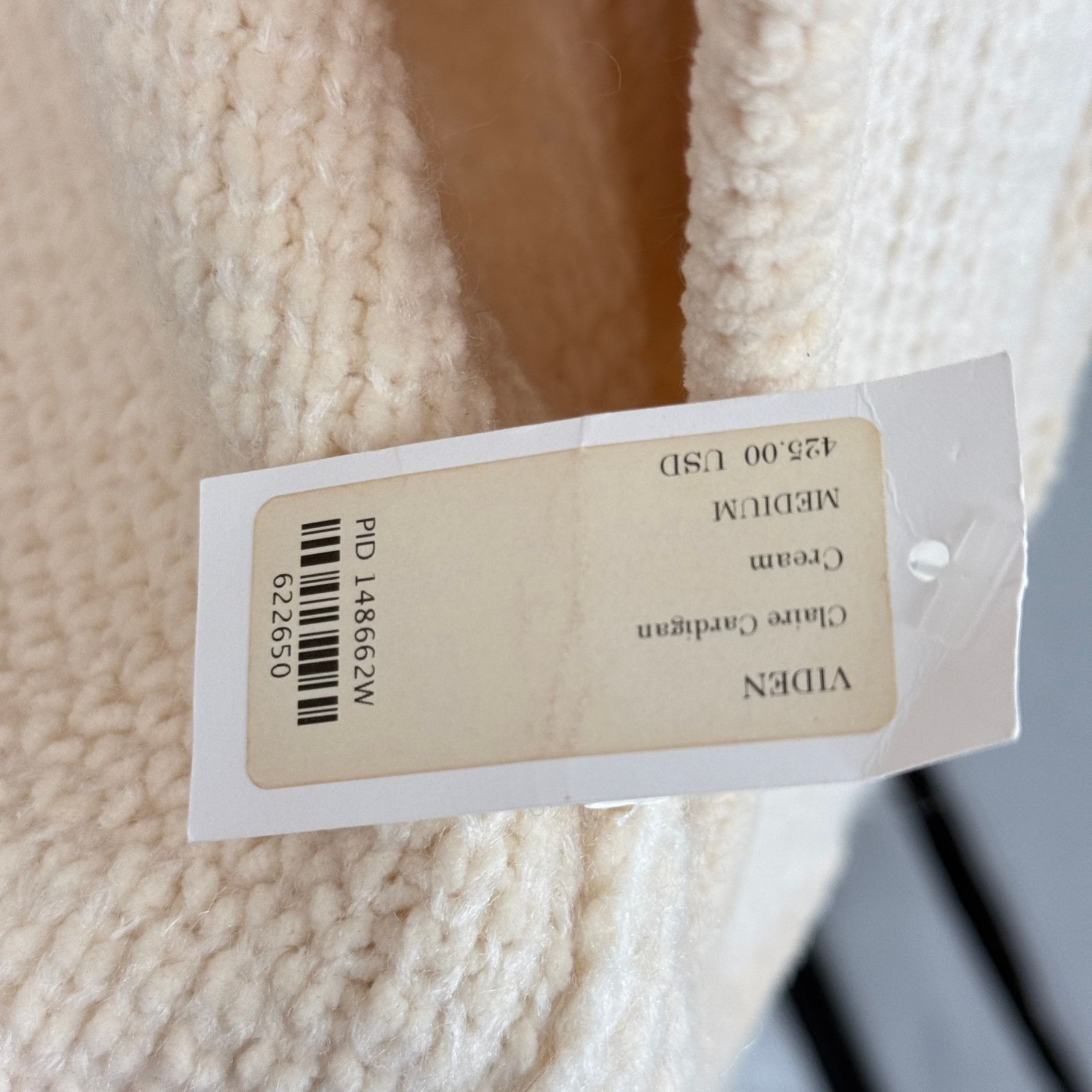 Totokaelo Archive Totokaelo Viden Long Cardigan Sweater Coat Ivory Medium NWT Size M / US 6-8 / IT 42-44 - 8 Thumbnail