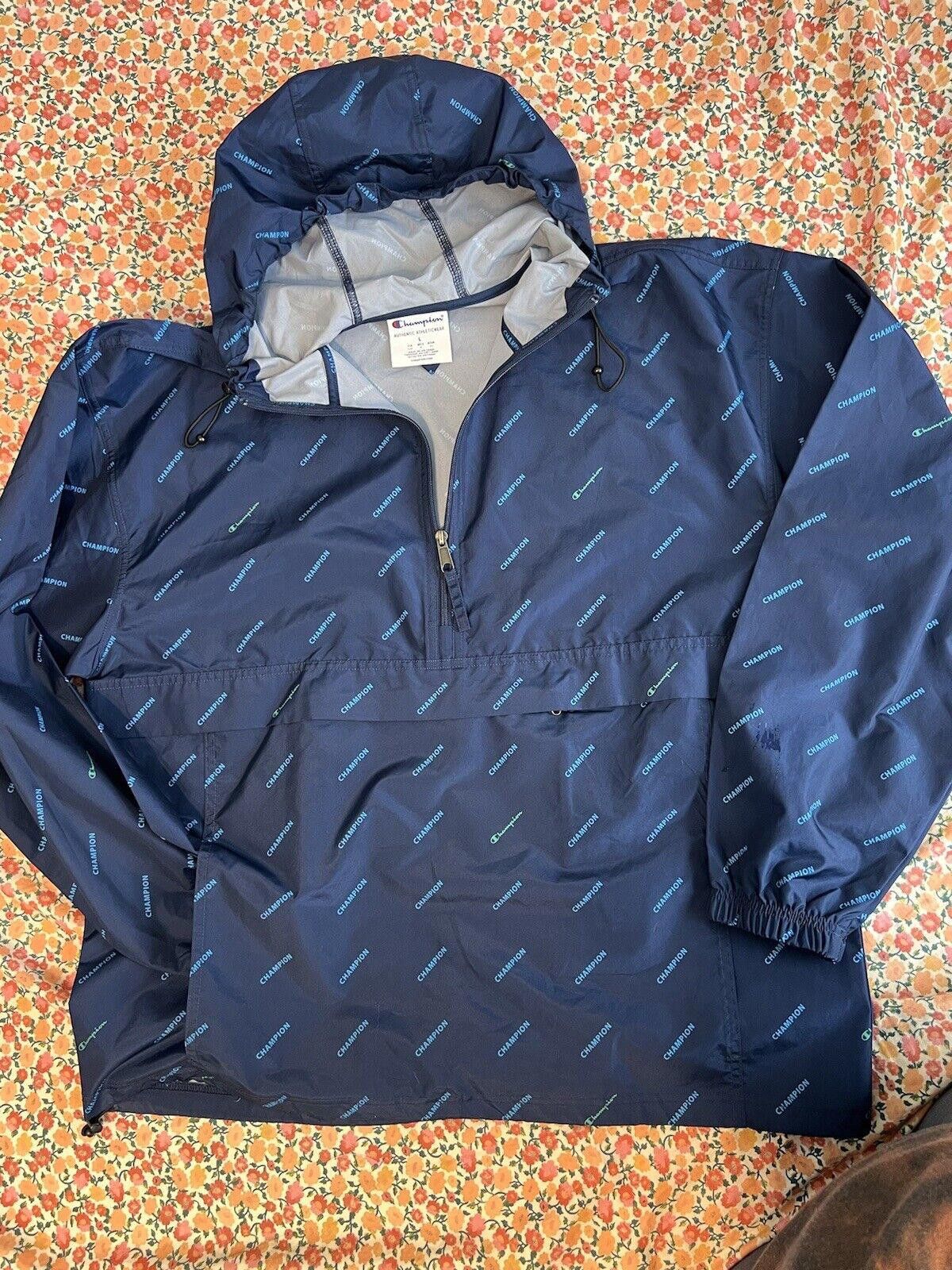 Champion Mens L Champion Windbreaker Jacket Size US L / EU 52-54 / 3 - 1 Thumbnail