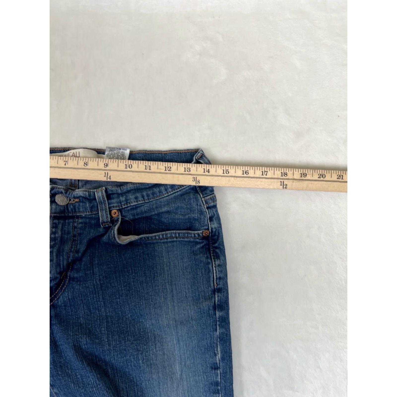 Levi's VINTAGE Levi's 515 Boot Cut Jeans Women's Size 10 M Western Cowboy Y2K Phase 28 Inseam 28 Blue Denim Size 32" / US 10 / IT 46 - 5 Thumbnail
