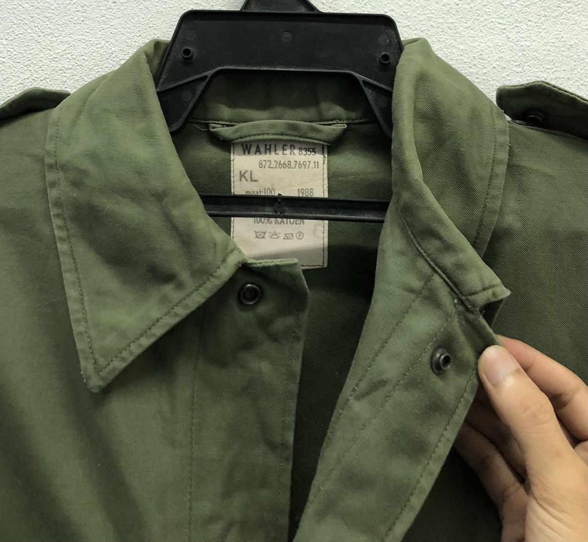 Vintage Vintage Wahler 8355 Military Jacket Size US L / EU 52-54 / 3 - 3 Thumbnail