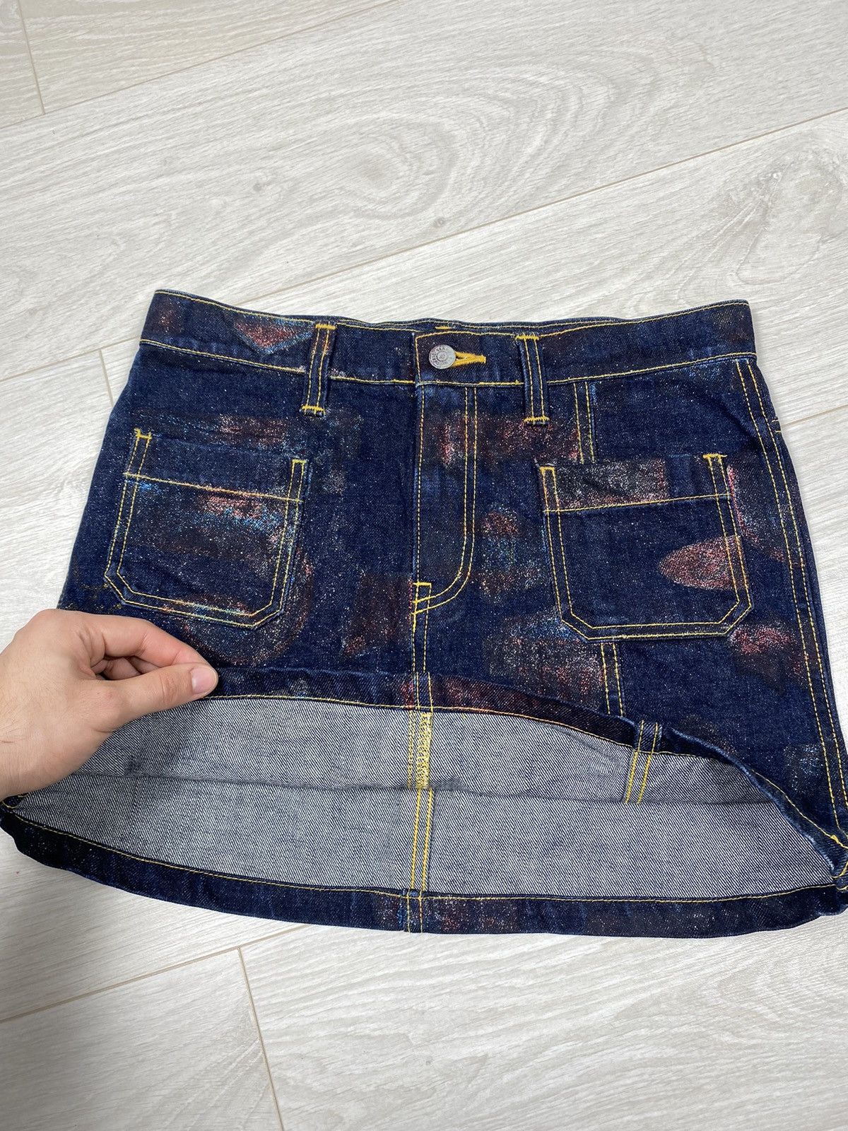 Hysteric Glamour × Japanese Brand Hysteric Glamour Jeans Skirt Size 27" / US 4 / IT 40 - 7 Thumbnail