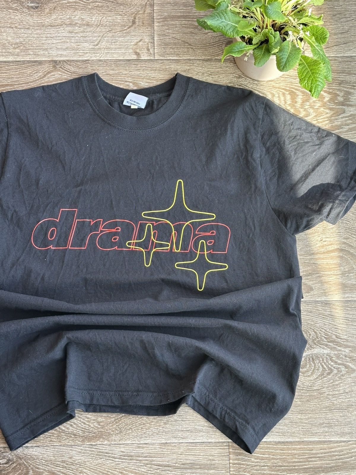 Japanese Brand 🔥 Drama Call Graphic Logo T Shirt Rare Vintage Black Size US M / EU 48-50 / 2 - 2 Thumbnail