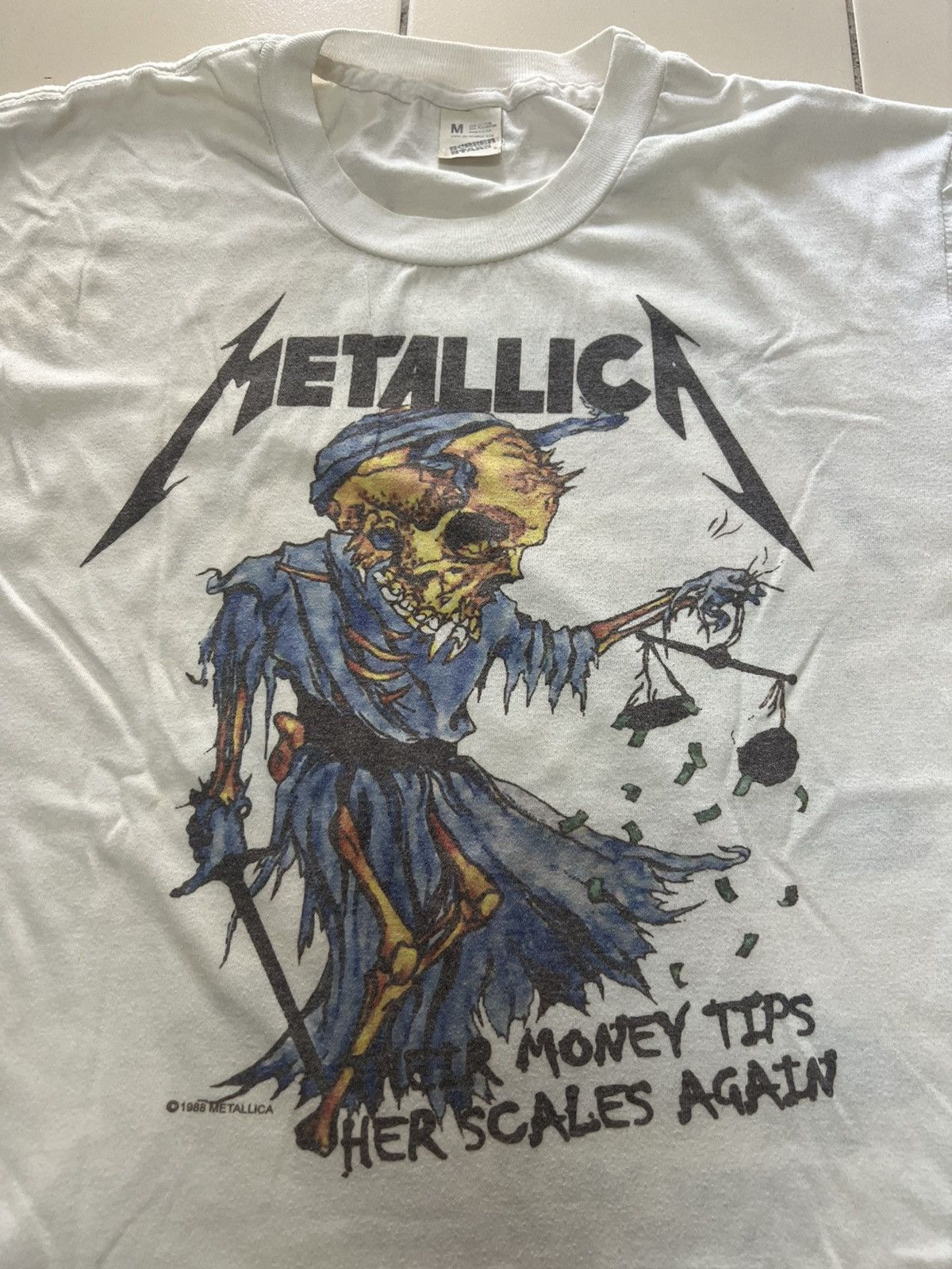 Band Tees × Metallica × Vintage Metallica 1988 - Vintage Size US M / EU 48-50 / 2 - 1 Thumbnail