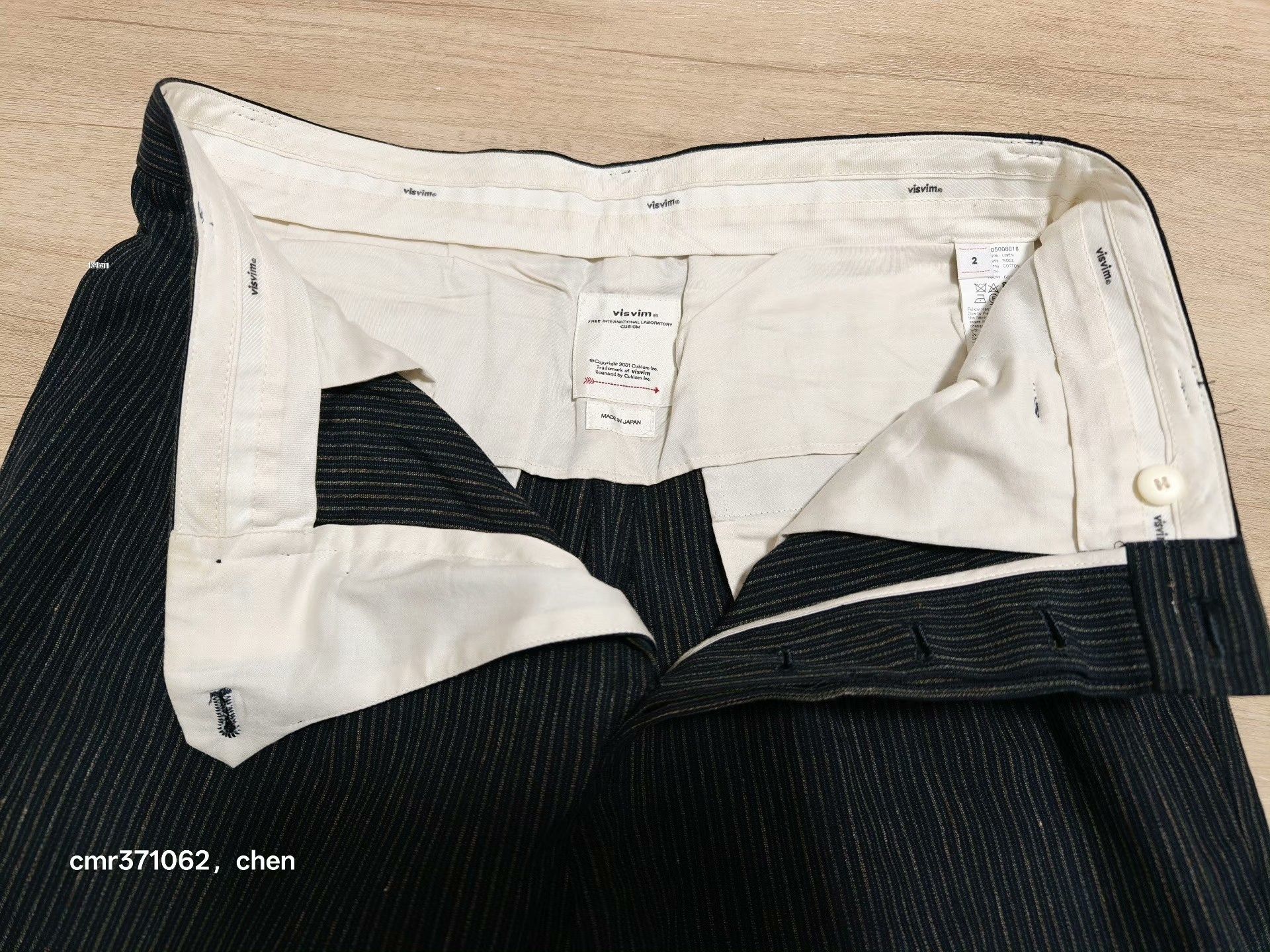 Visvim VISVIM 23AW MCCLOUD SLACKS SANTOME Size US 26 / EU 42 - 4 Thumbnail