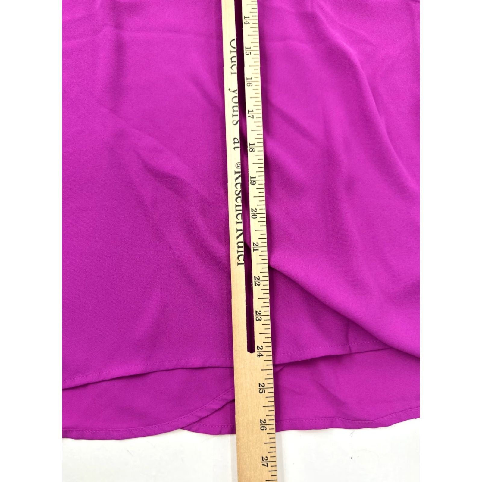 Banana Republic Banana Republic Tank Top Womens Small Pink Fuchsia Racerback Sleeveless Pullover Size S / US 4 / IT 40 - 5 Thumbnail